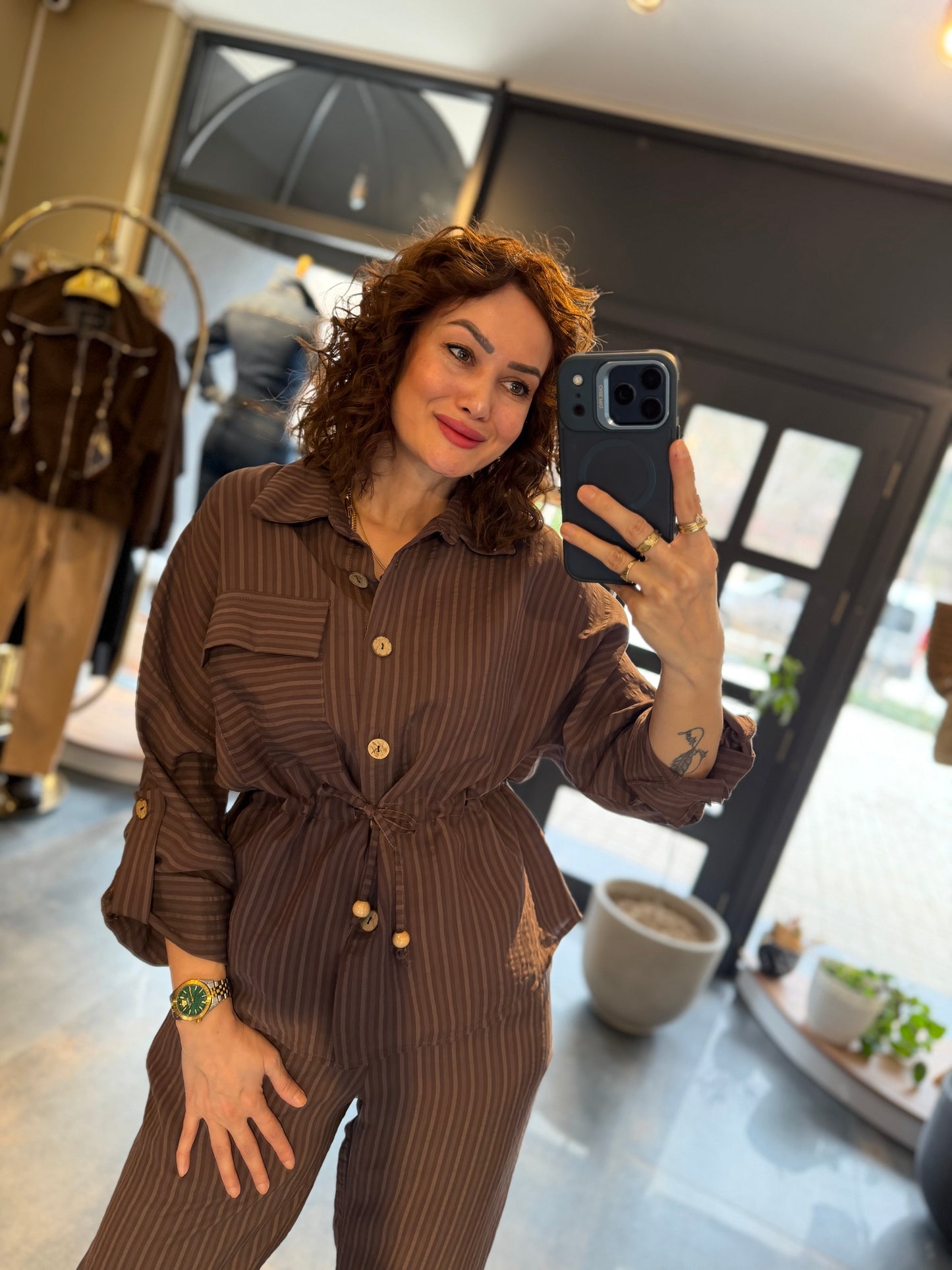 Sifona Kahve Tensel Takım