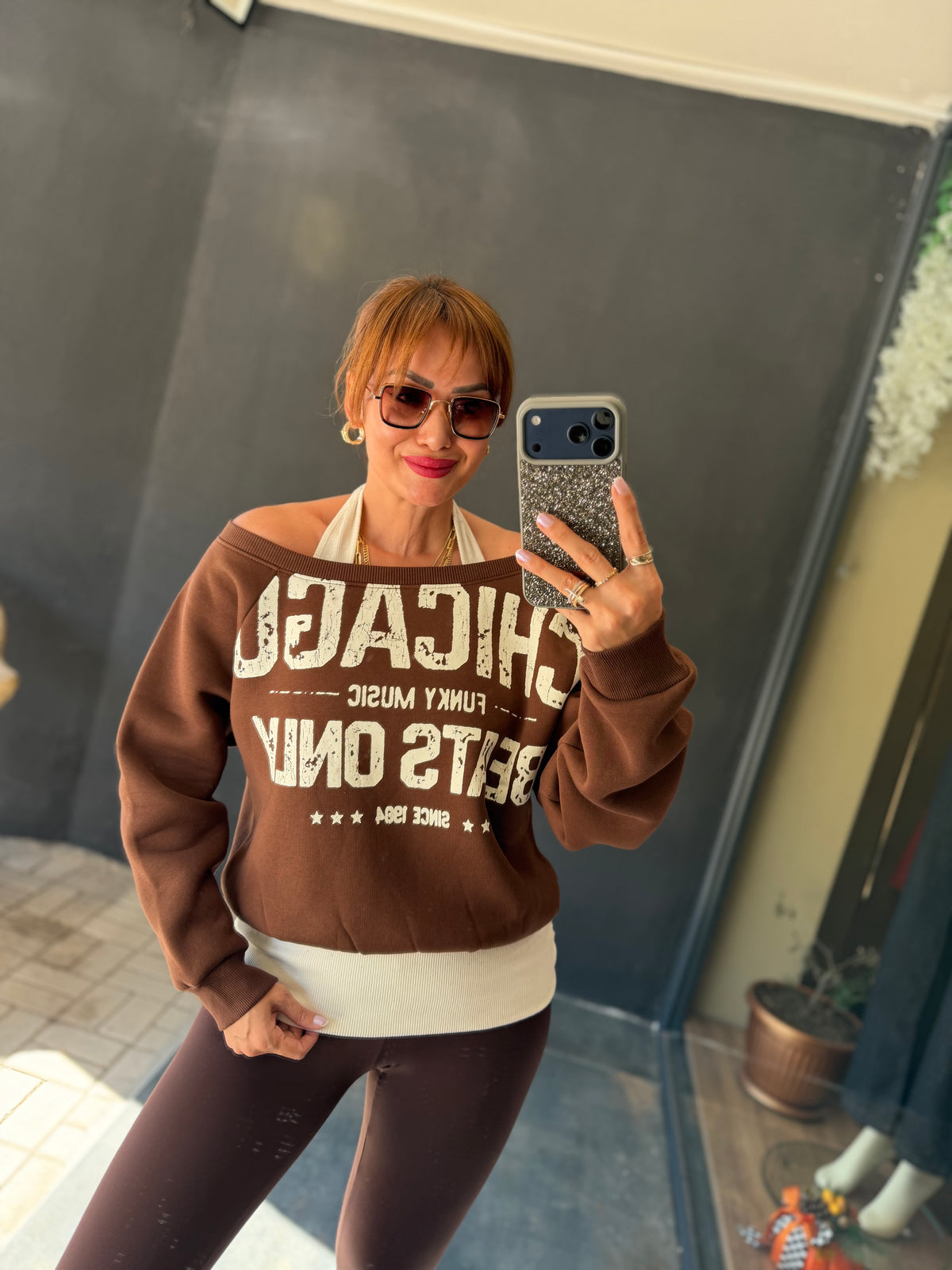 Chicago Kahve Sweatshirt
