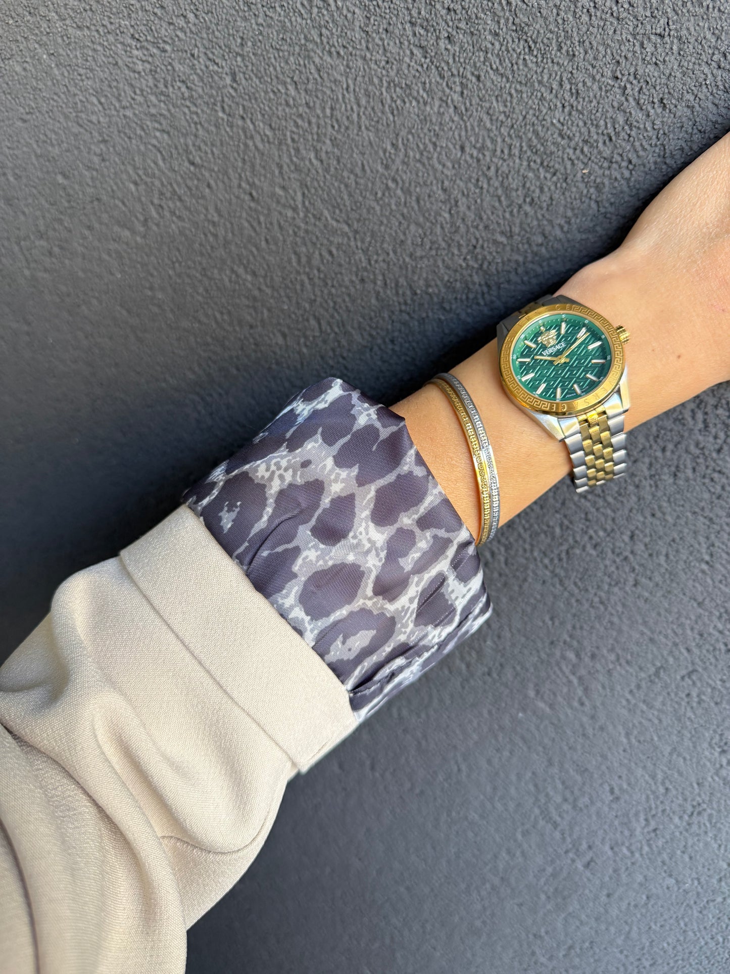 Melanj Bej Ceket & Pantolon Takım