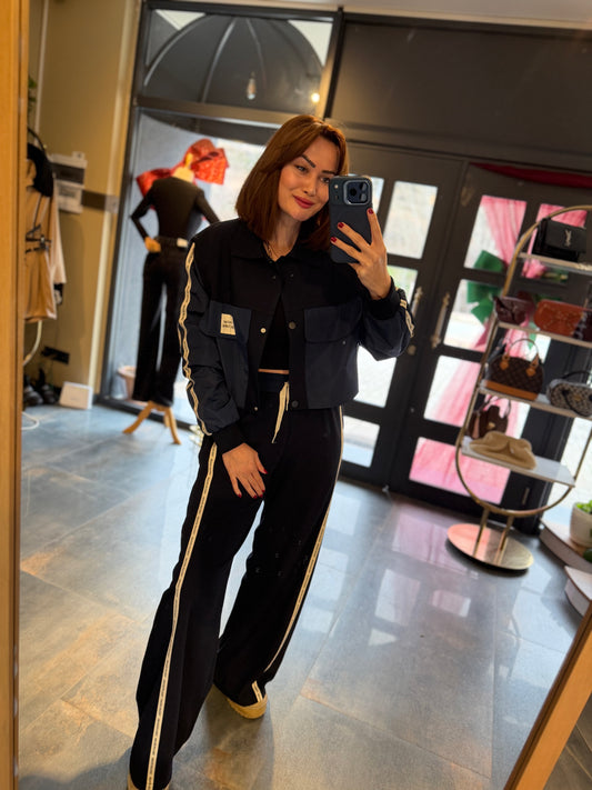 Celimax Lacivert Palazzo Takım