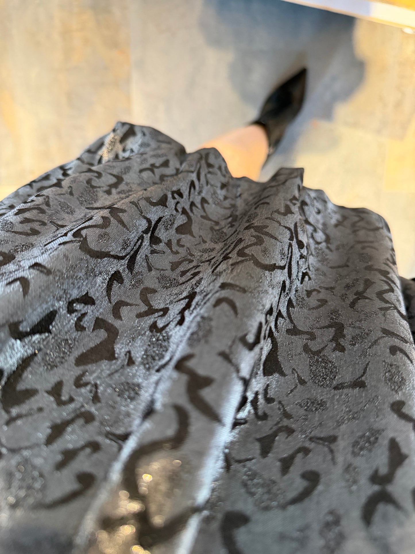 Treyo Gri Balon Elbise