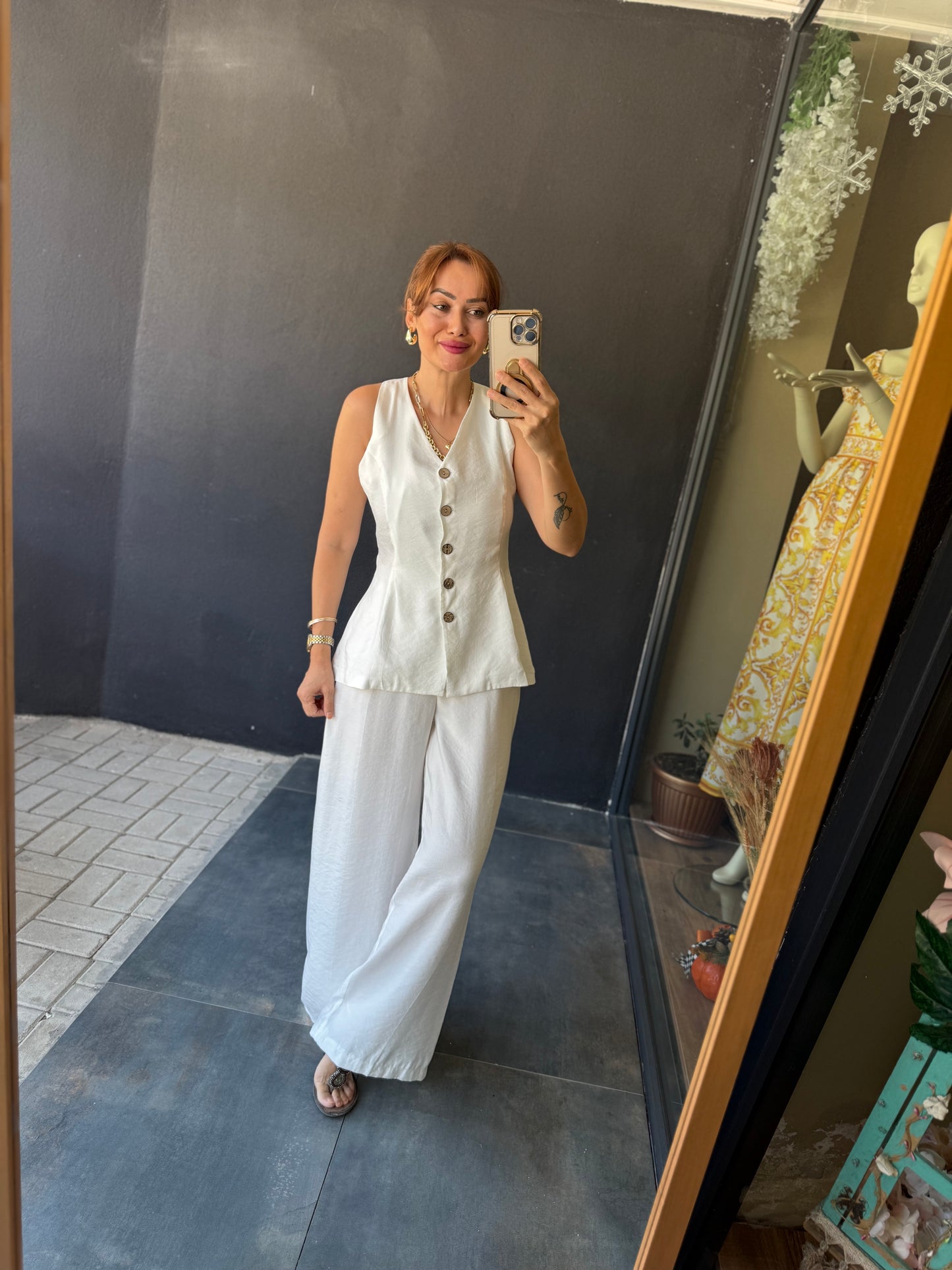 Brands Beyaz Tensel Takım