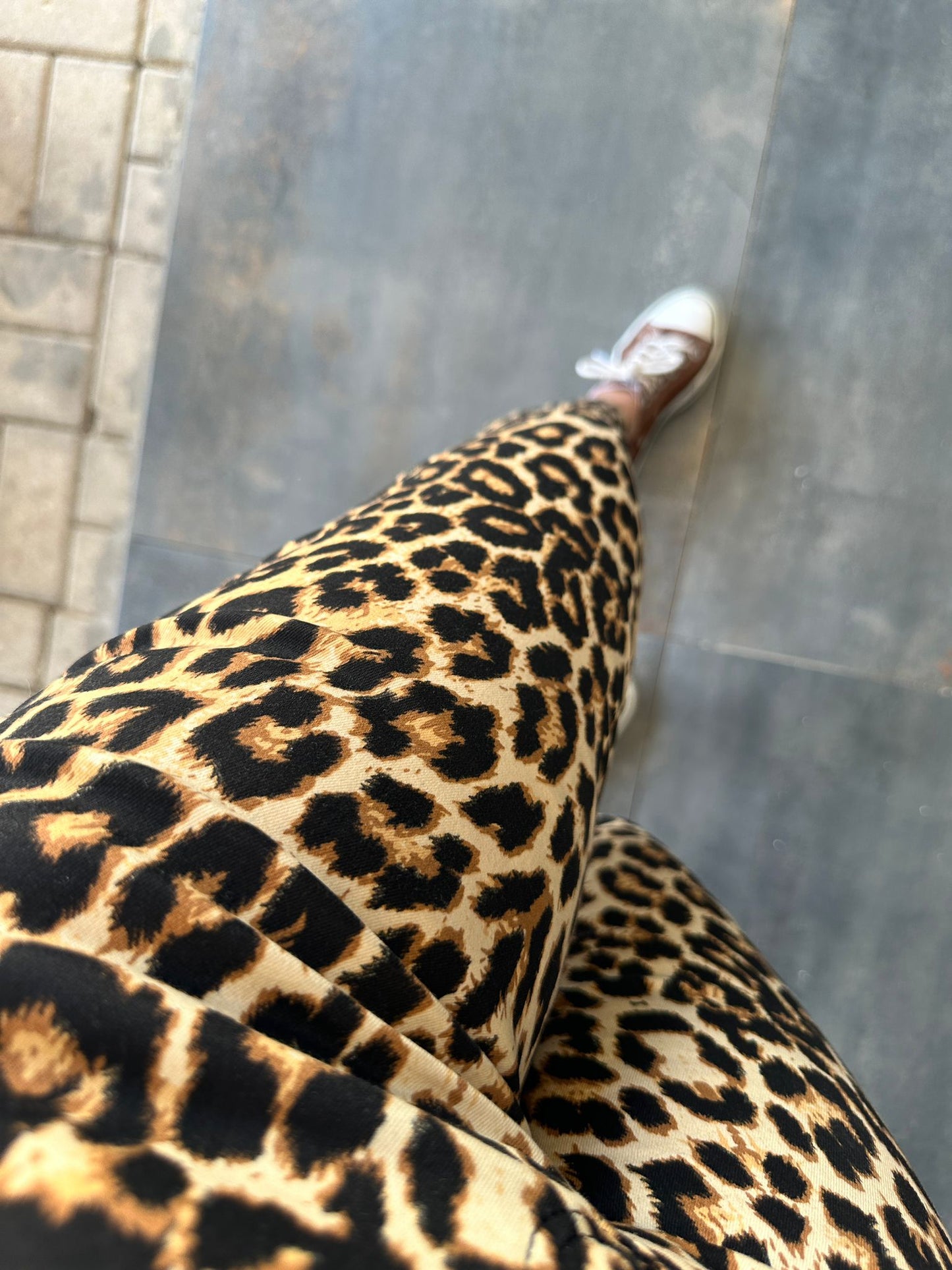 Lady Dark Leopar Pantolon