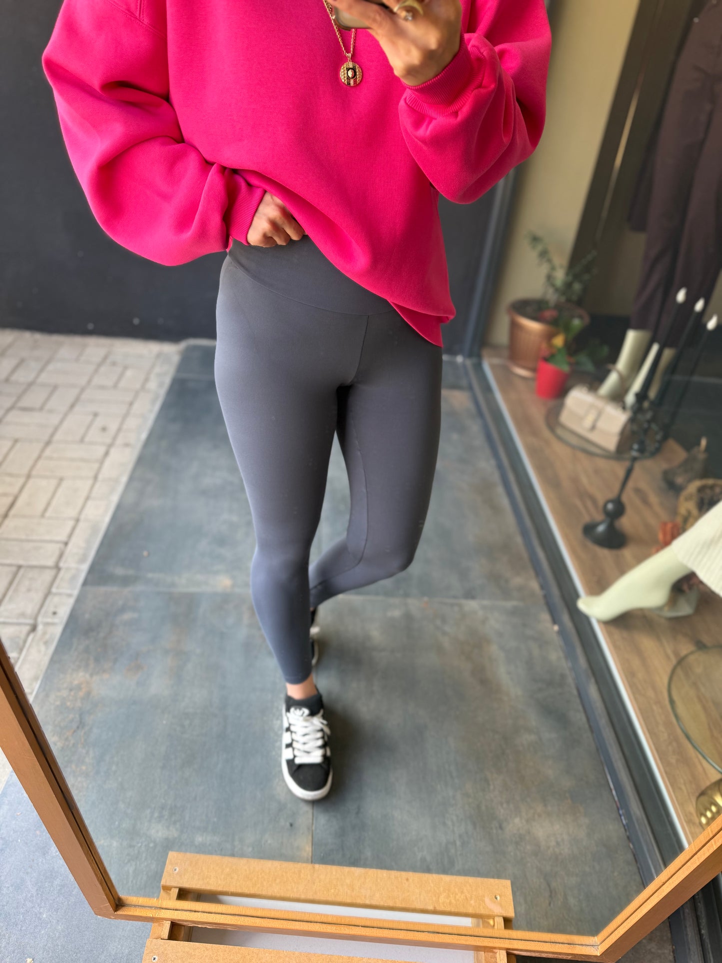 Oys Gri Toparlayıcı Tayt