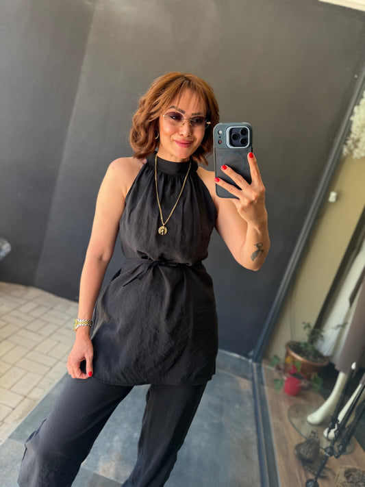 Jasmin Siyah Tensel Takım