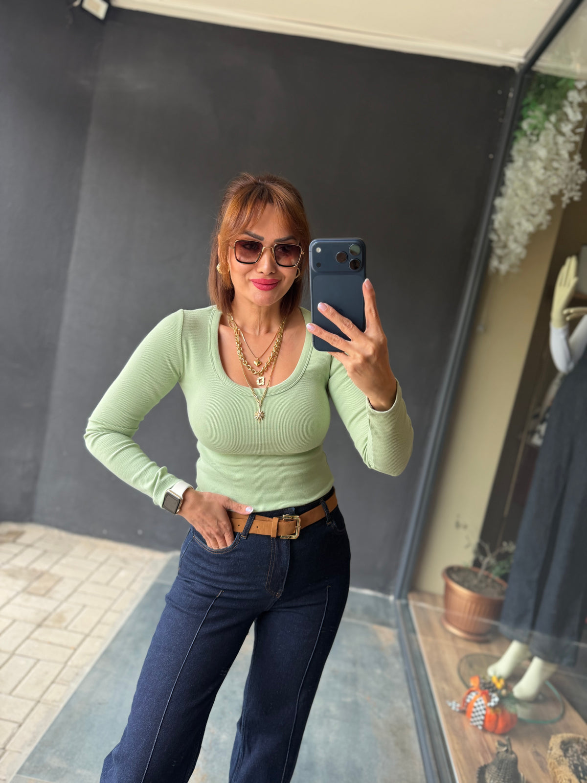 Norevia Mint U Yaka Body