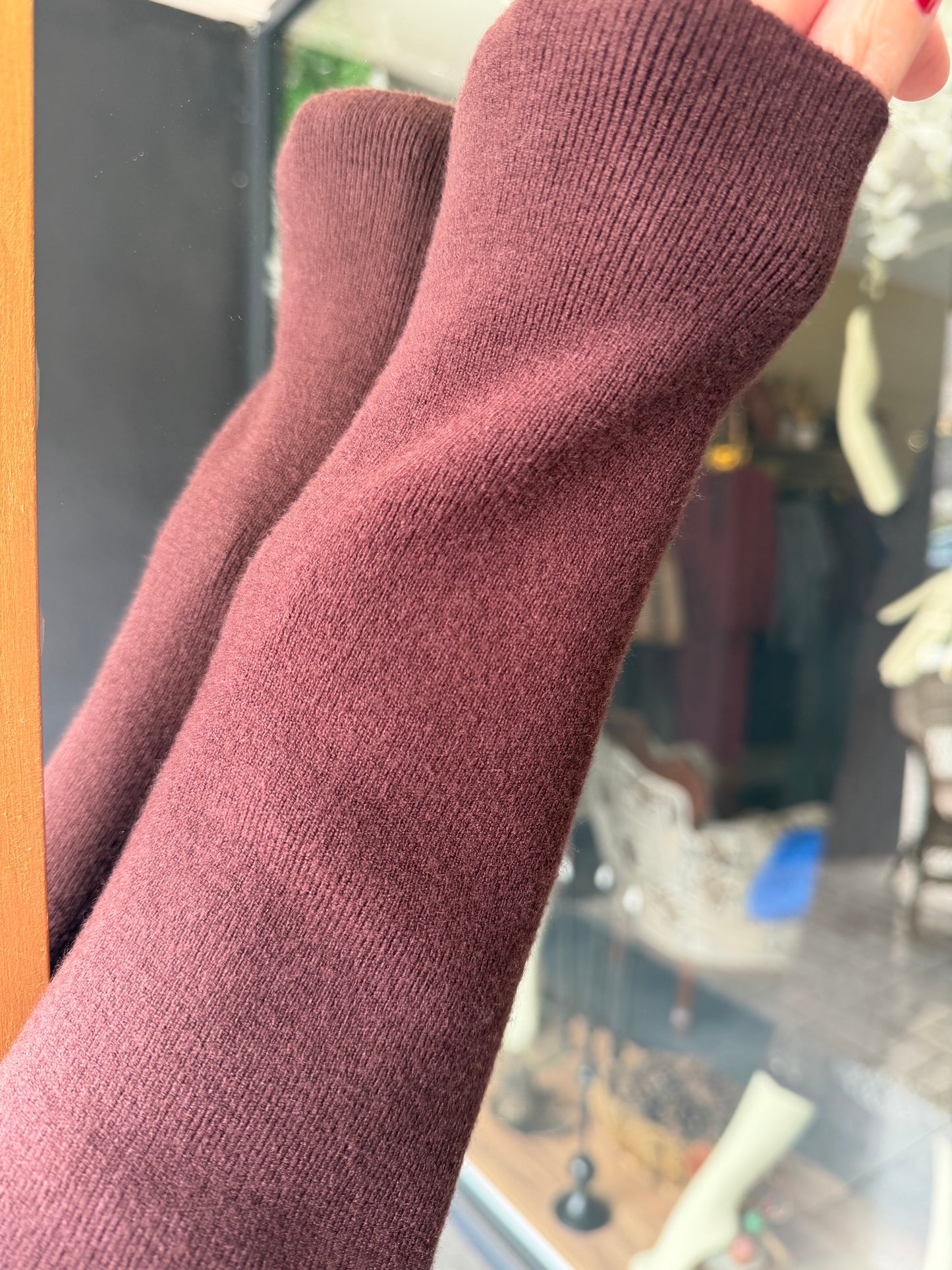 Crowi Kahve Elit Triko Bluz