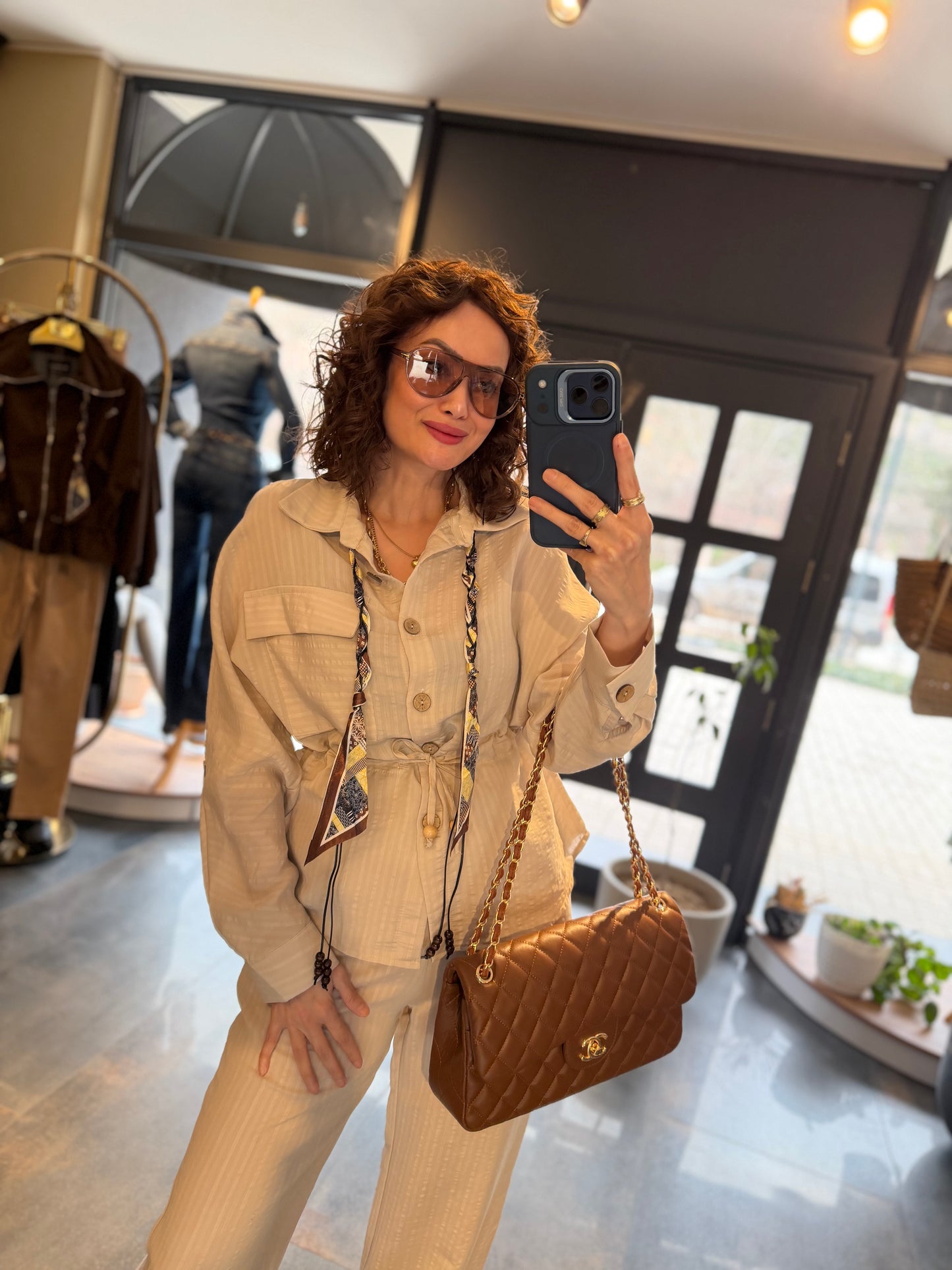 Sifona Bej Tensel Takım