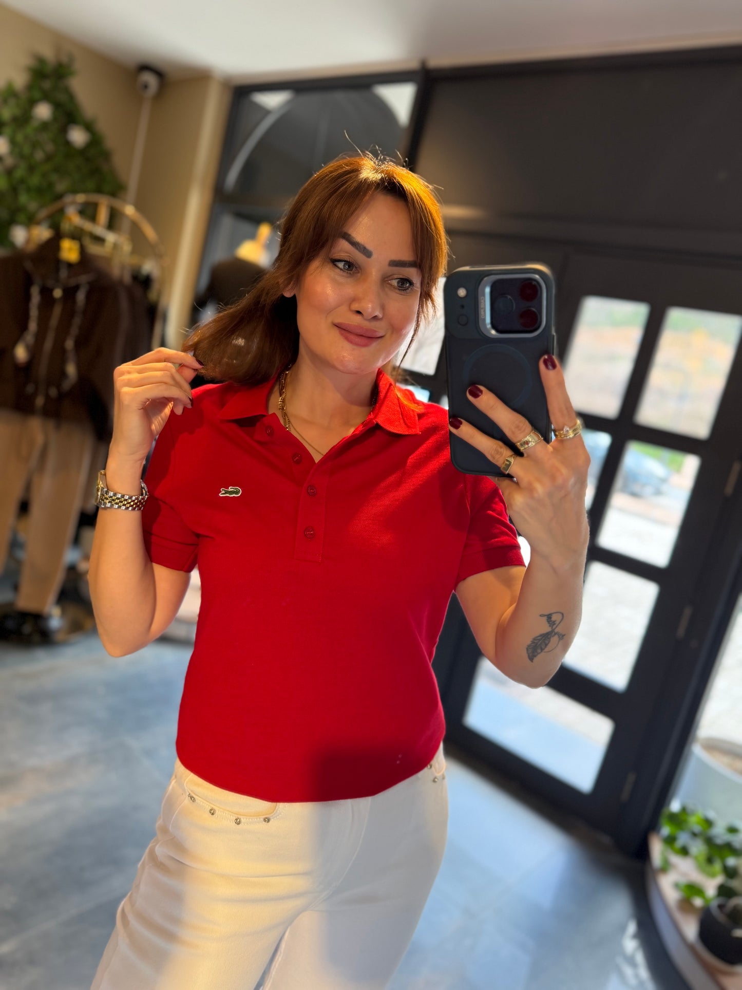 Misse Kırmızı Kısa Kol T-Shirt