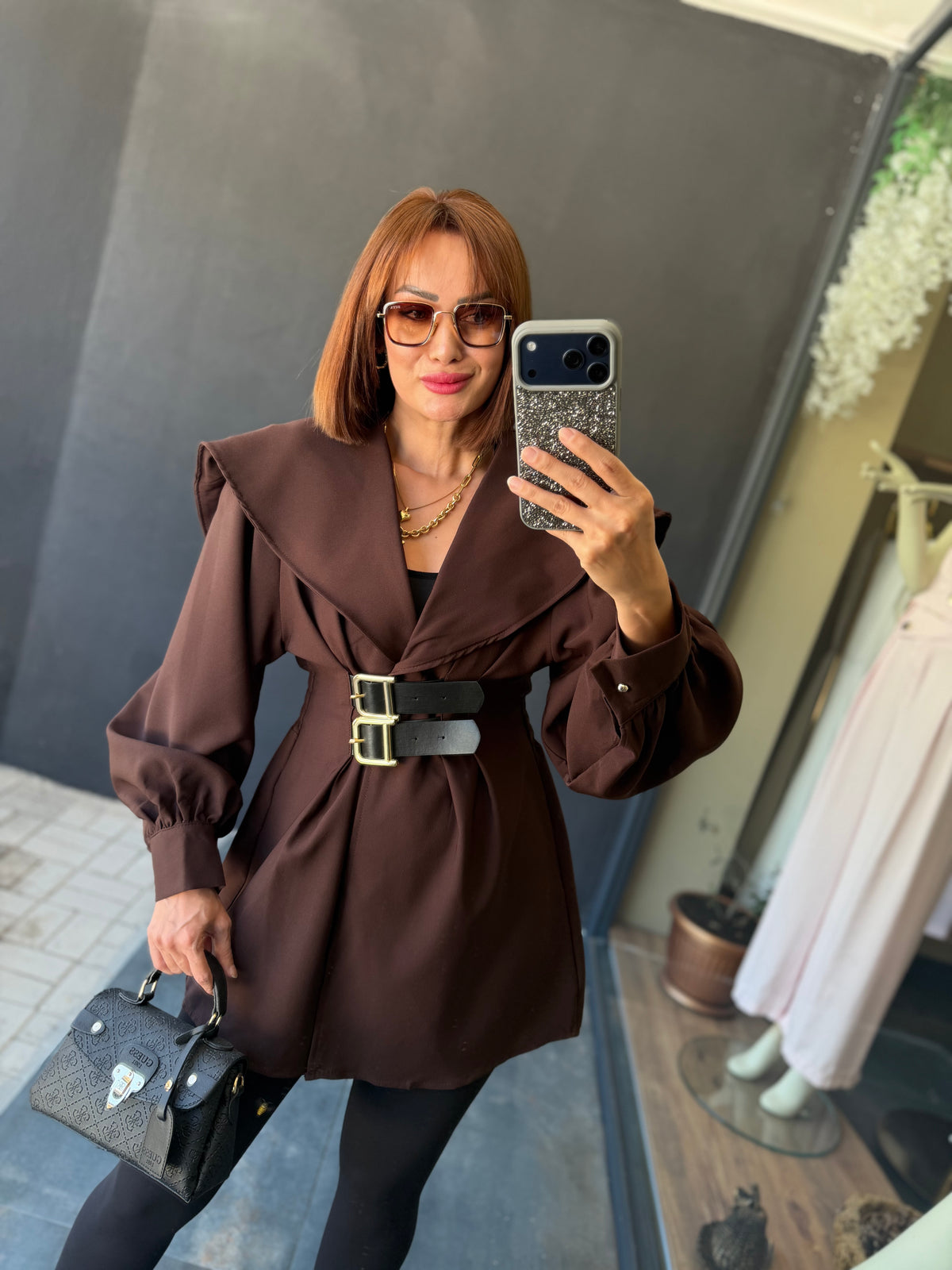 Almira Kahve Trenchcoat