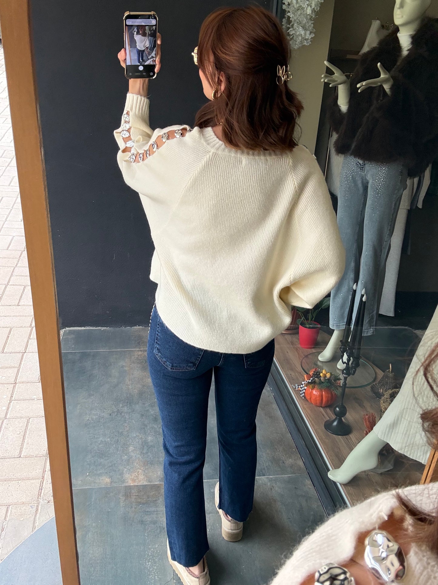 Xlove Çift Drop İşleme Jean