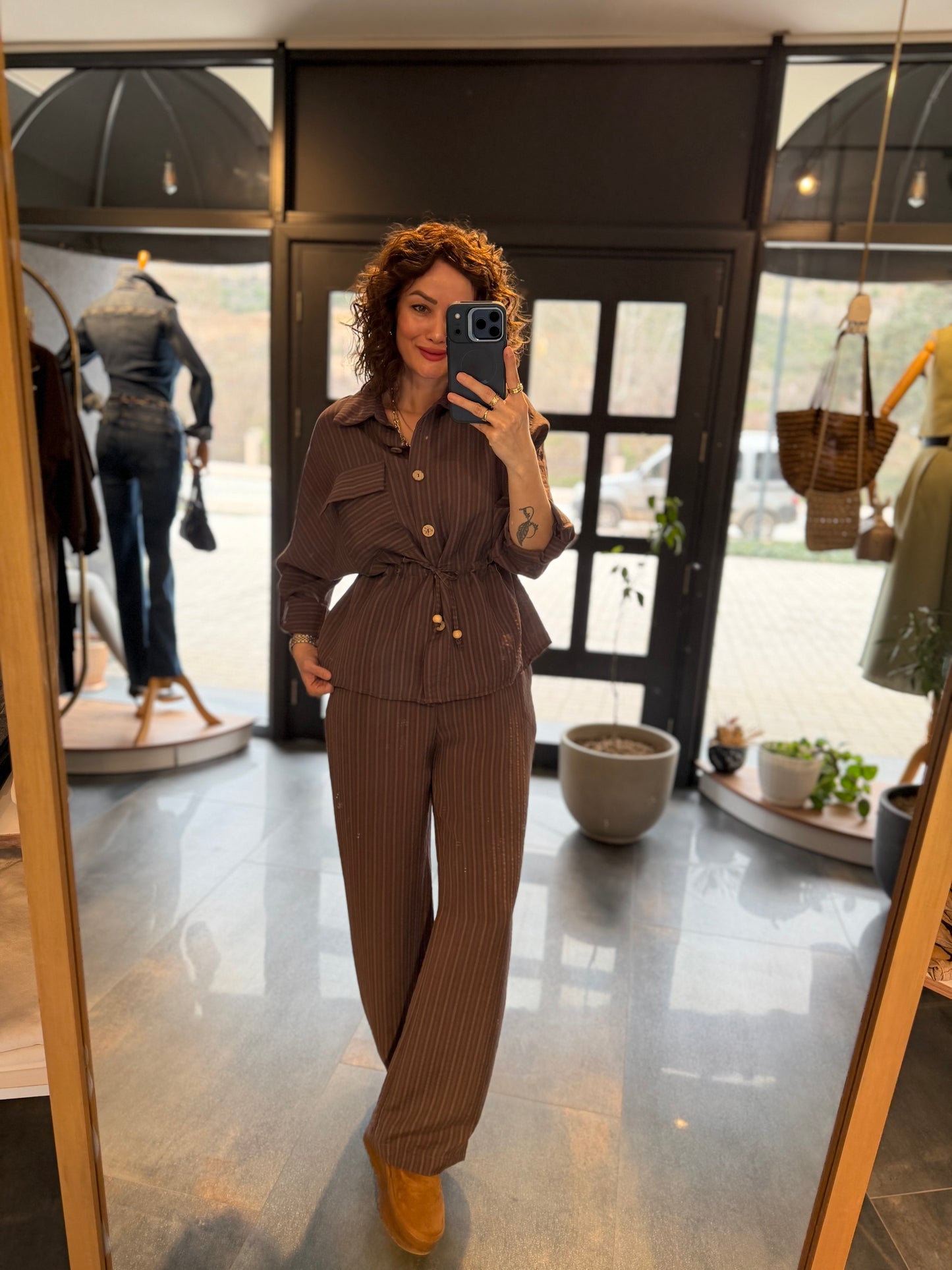 Sifona Kahve Tensel Takım