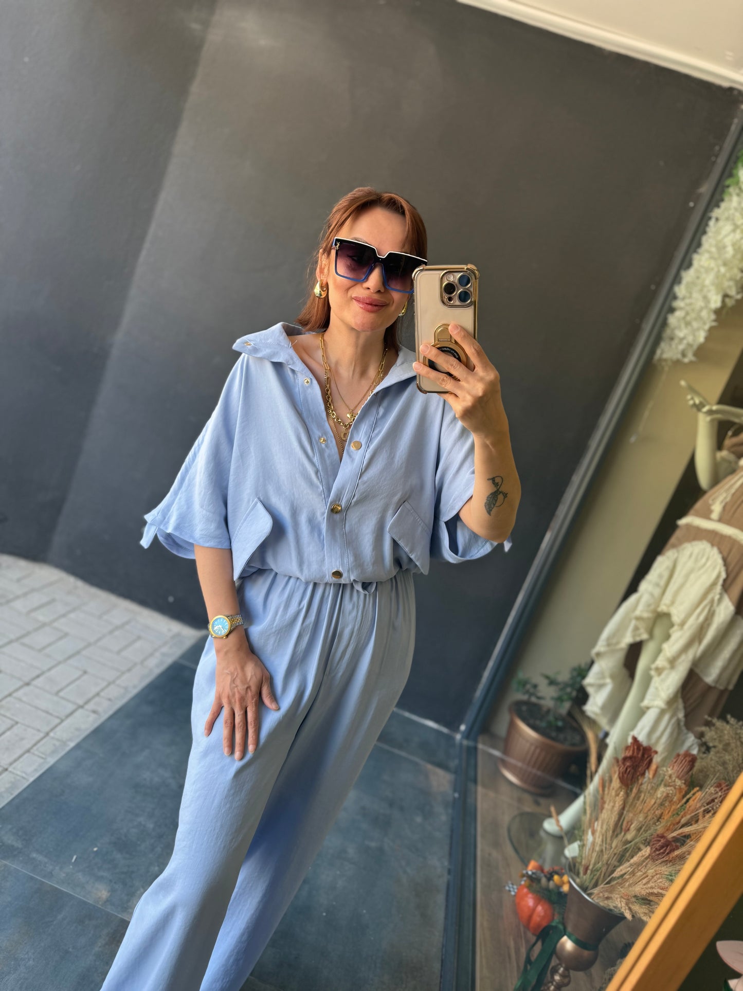 Dita Buz Mavi Maroken Takım
