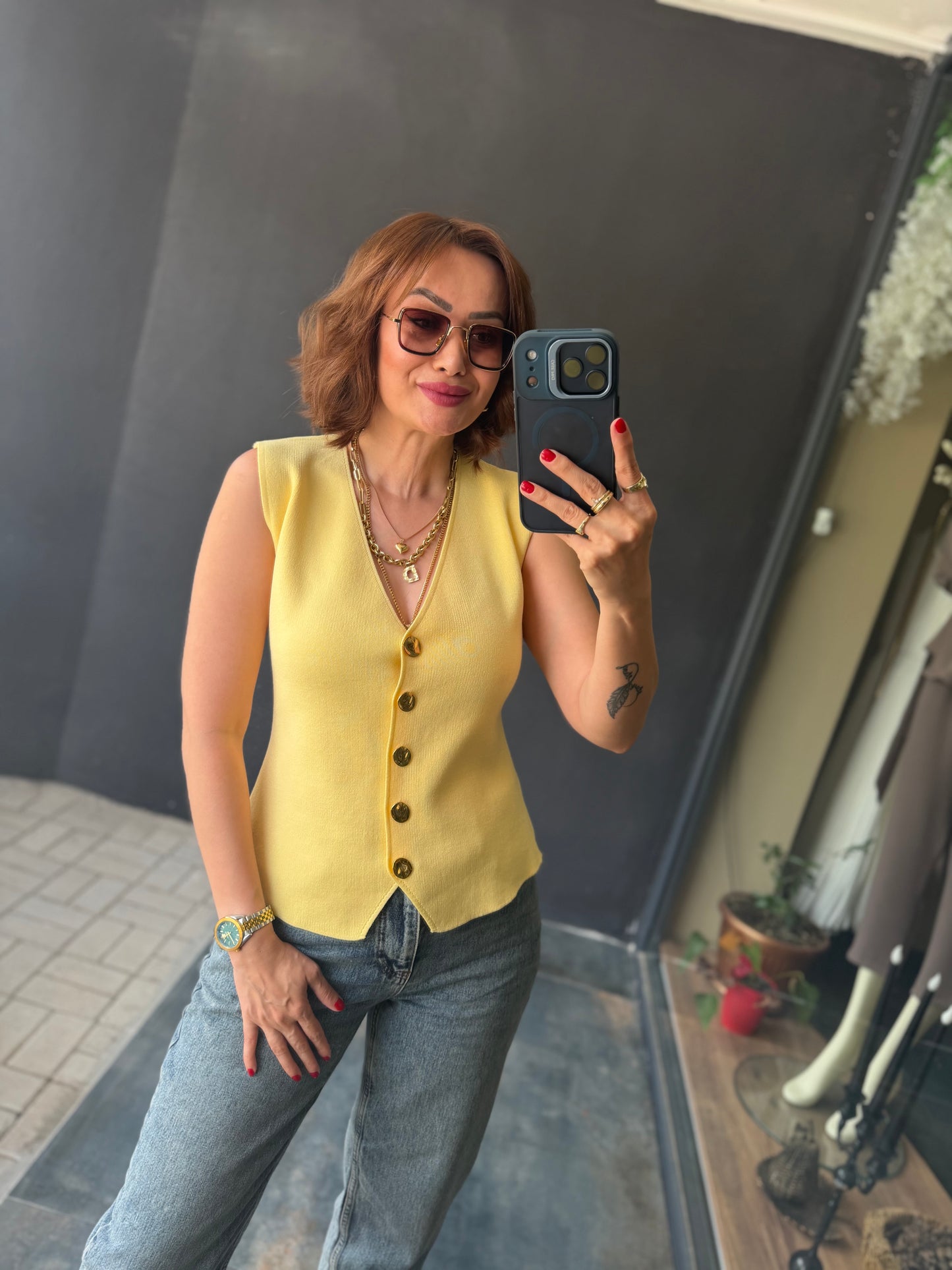 Baysel Sarı Elit Yelek