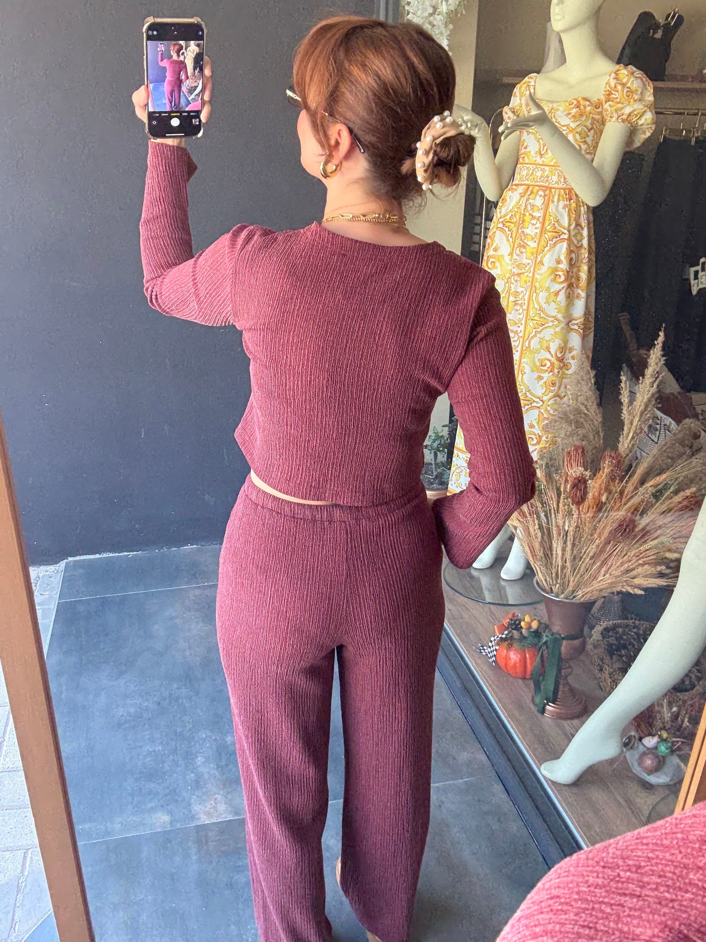 Gynamic Elit Örme Bordo Takım