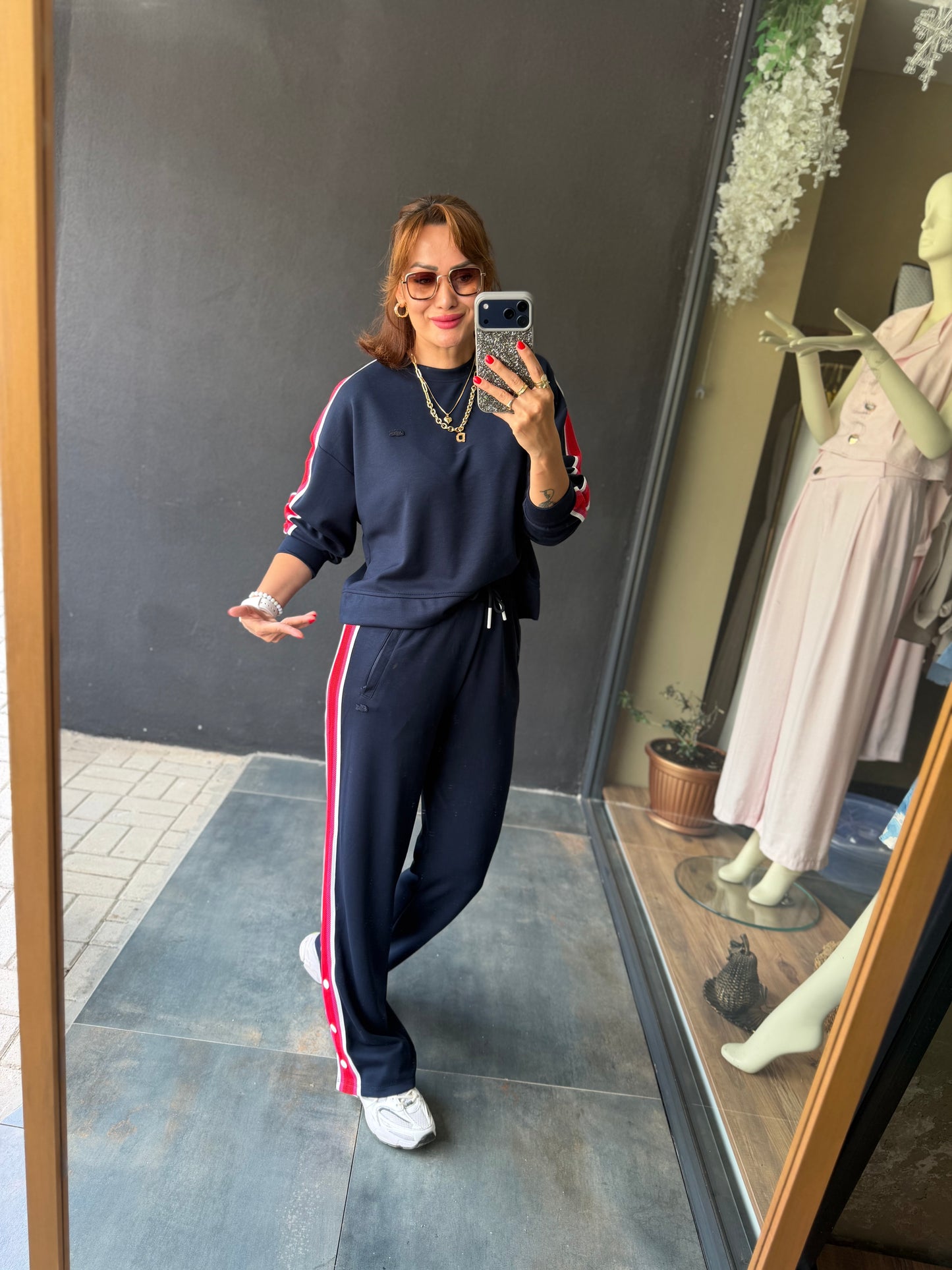 Nuvessa Lacivert Modal Spor Takım