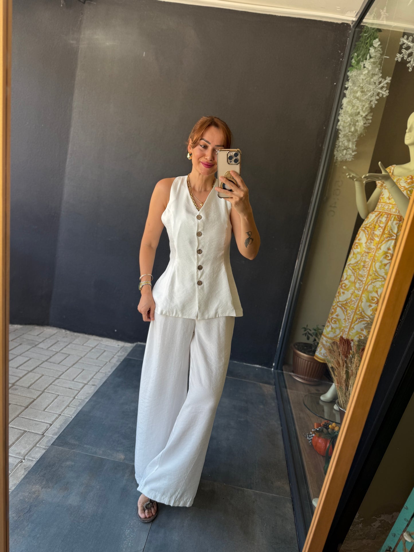 Brands Beyaz Tensel Takım