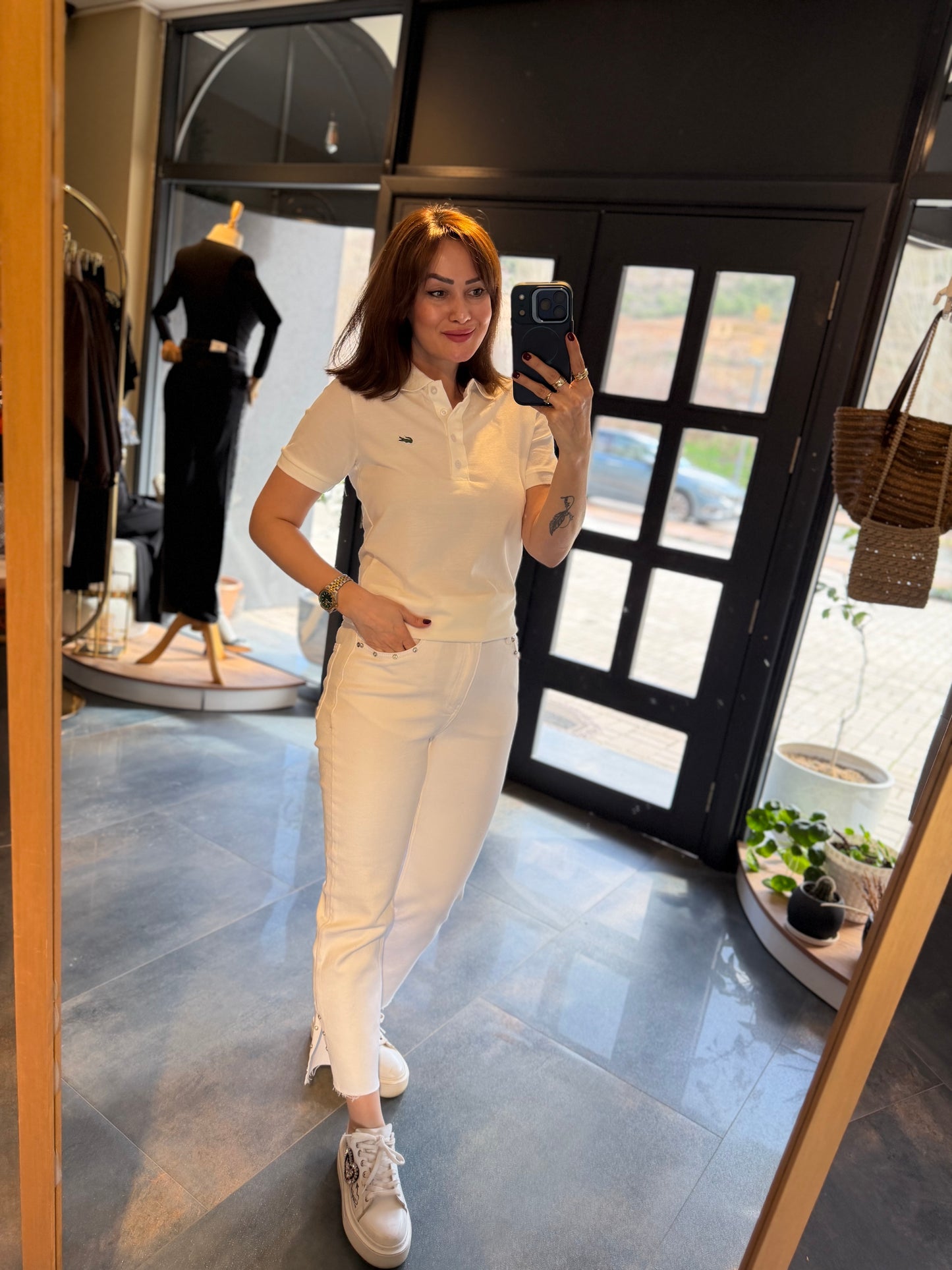 Misse Beyaz Kısa Kol T-Shirt