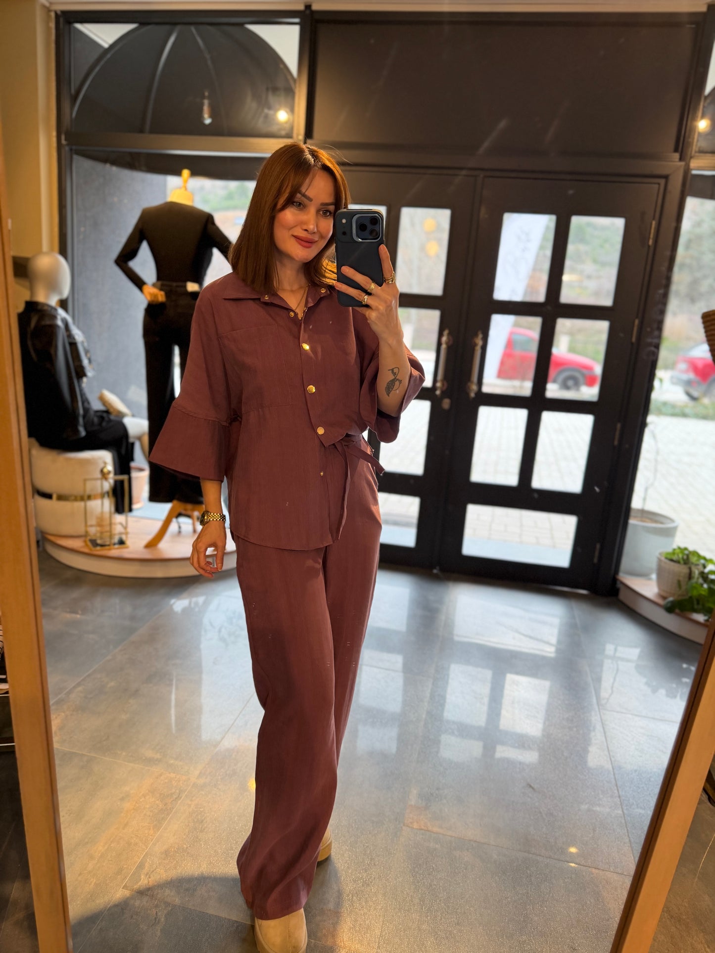 Sensitive Bordo 2 Tensel Takım