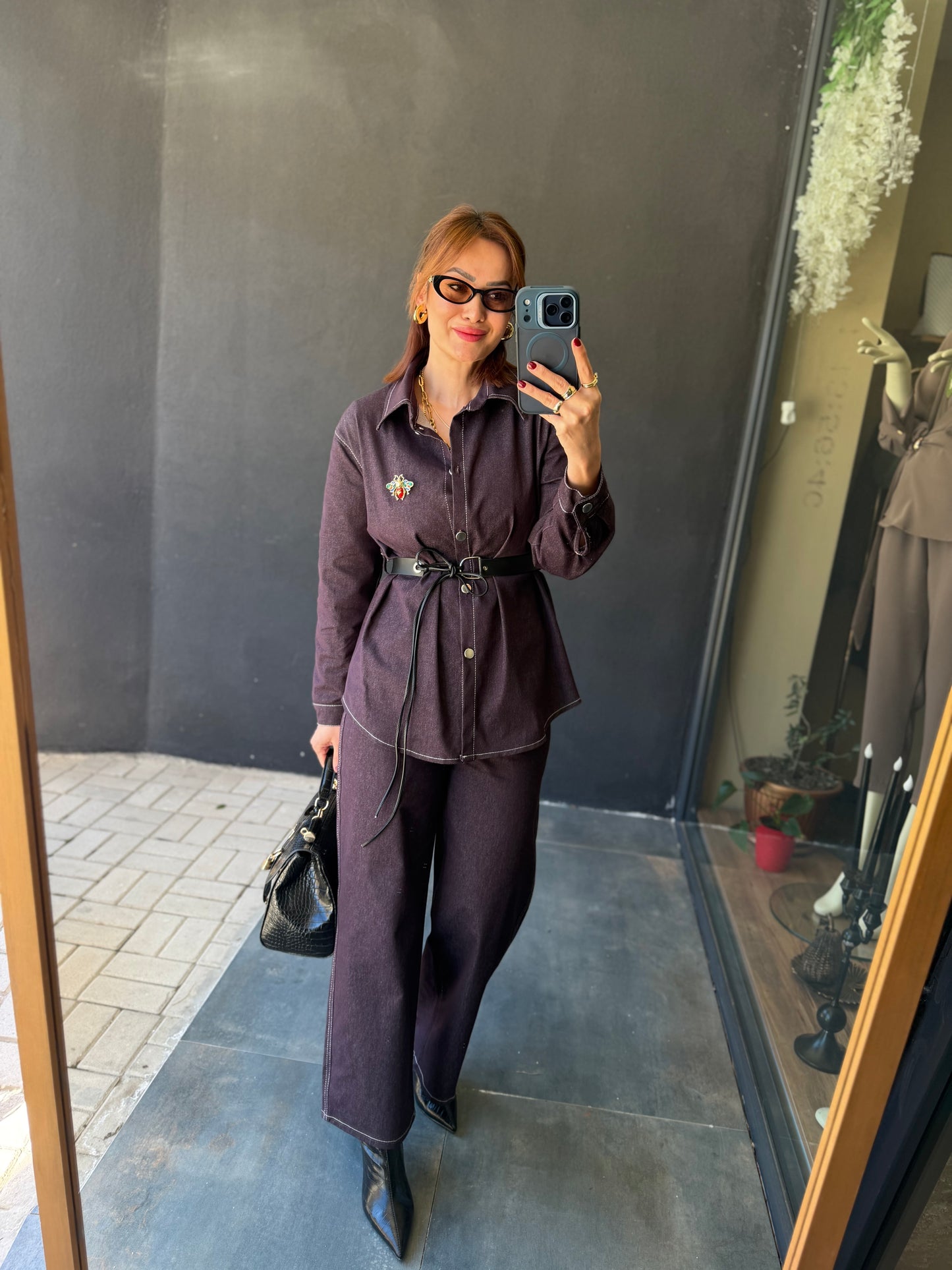Entero Bordo Jean Takım