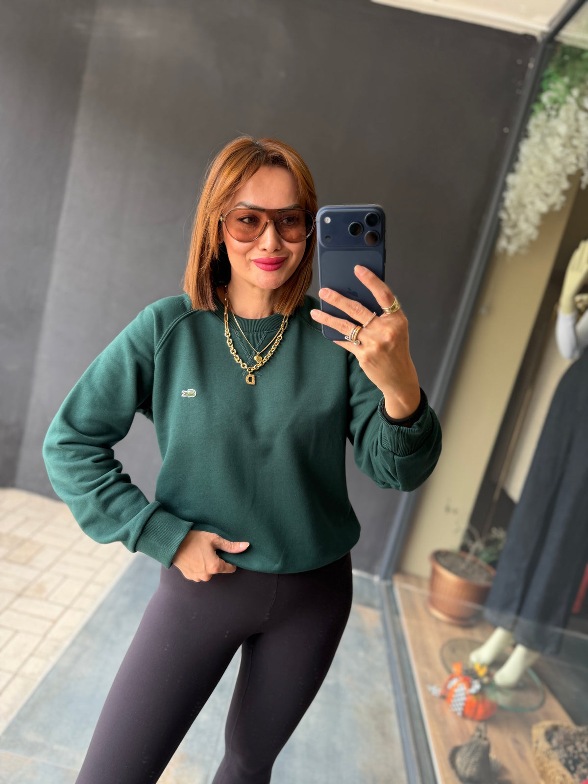 Aspen Yeşil Spor Sweat
