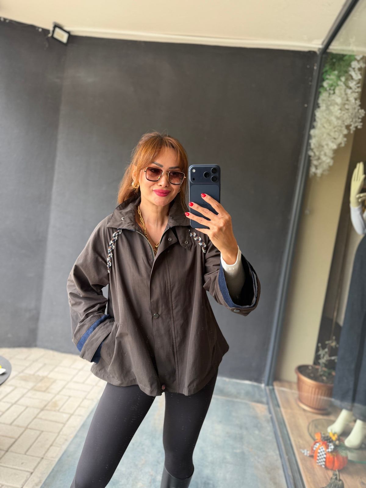 Tavira Denim Detaylı Trençkot