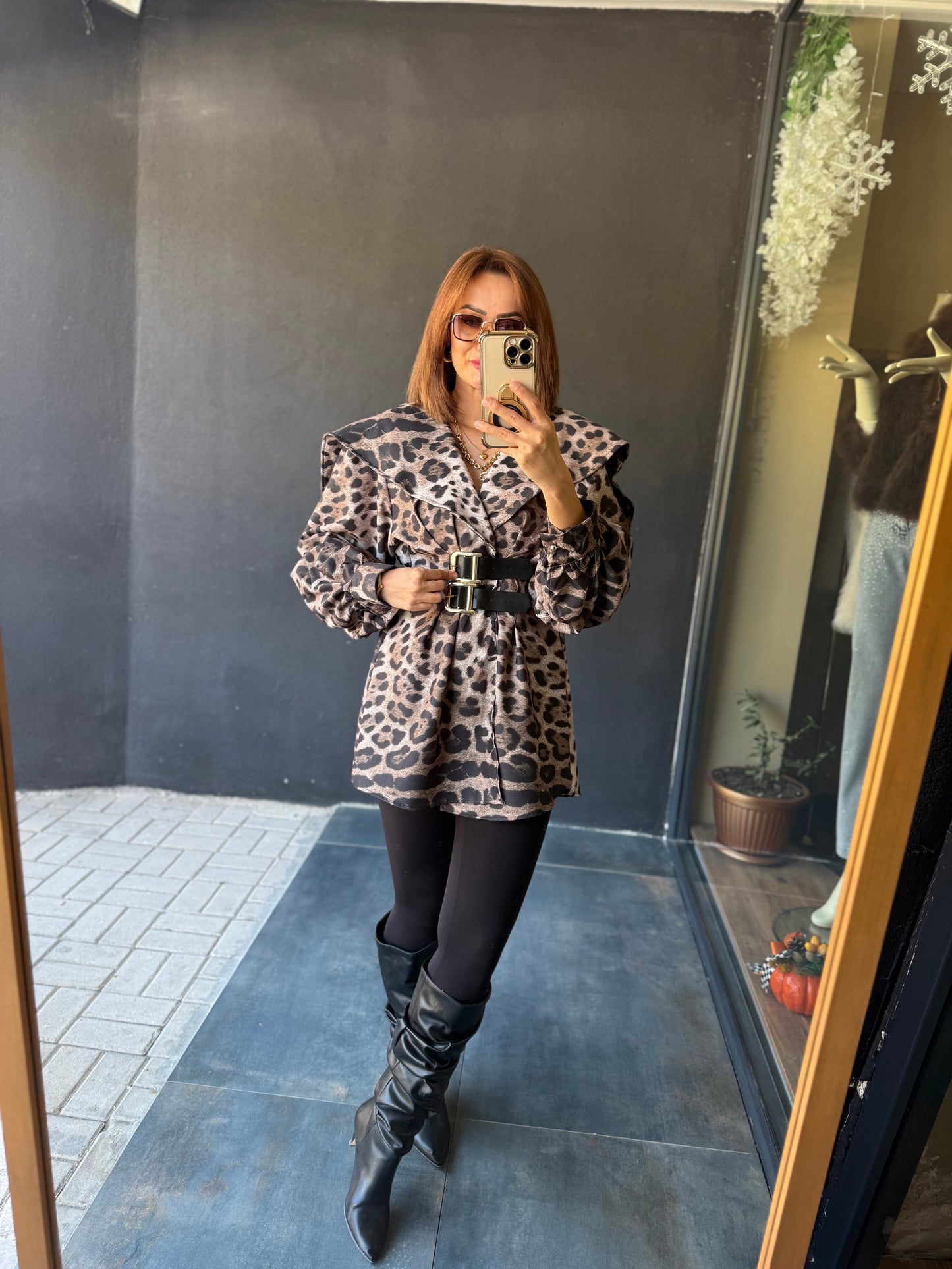 Şamda Leo Şal Yaka Ceket