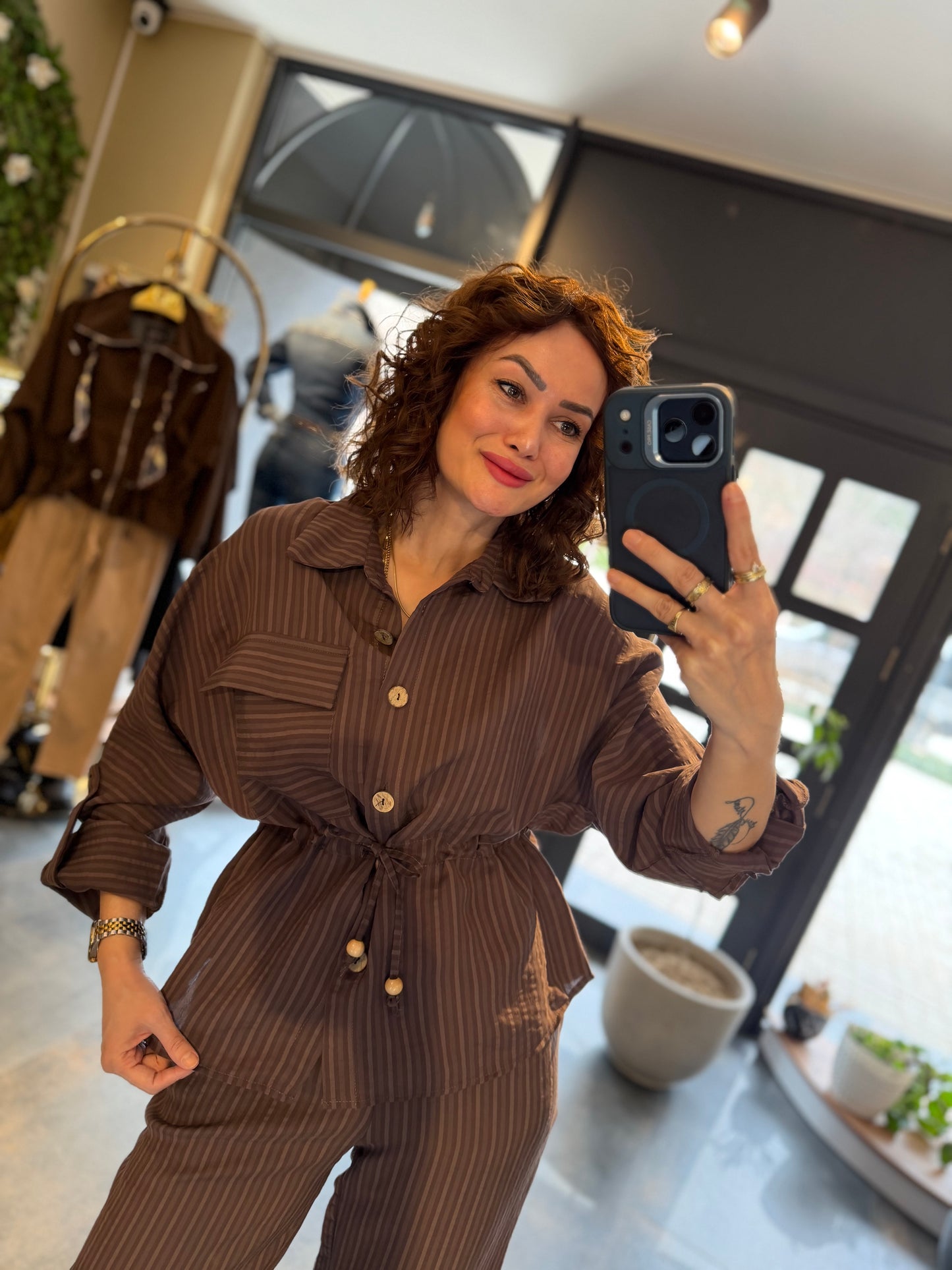 Sifona Kahve Tensel Takım