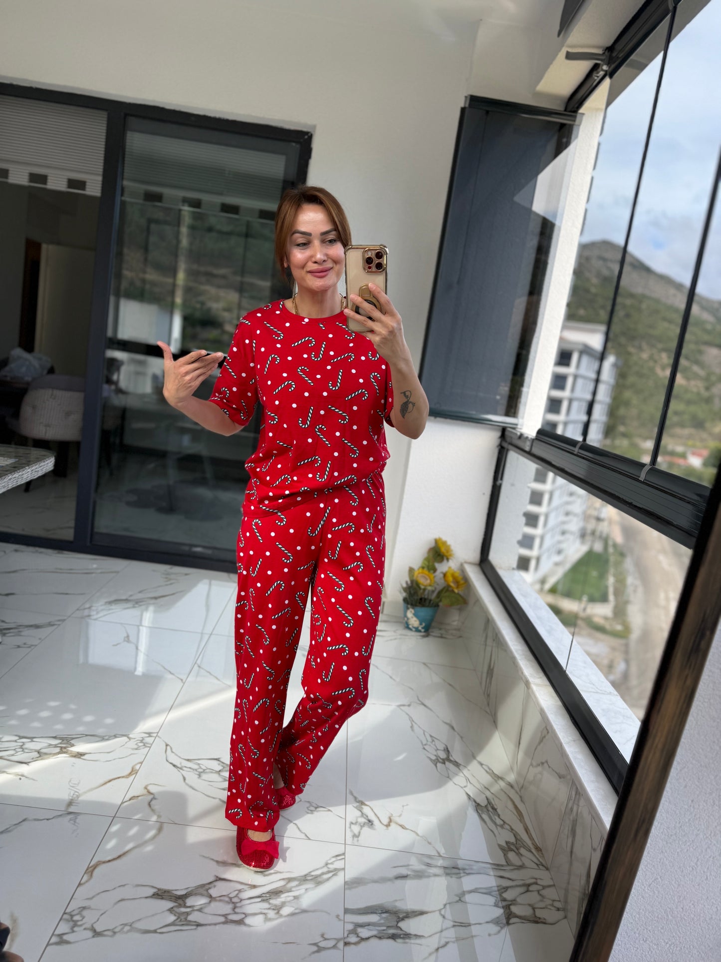 Hanteks Kısa Kol Pijama Takımı 5