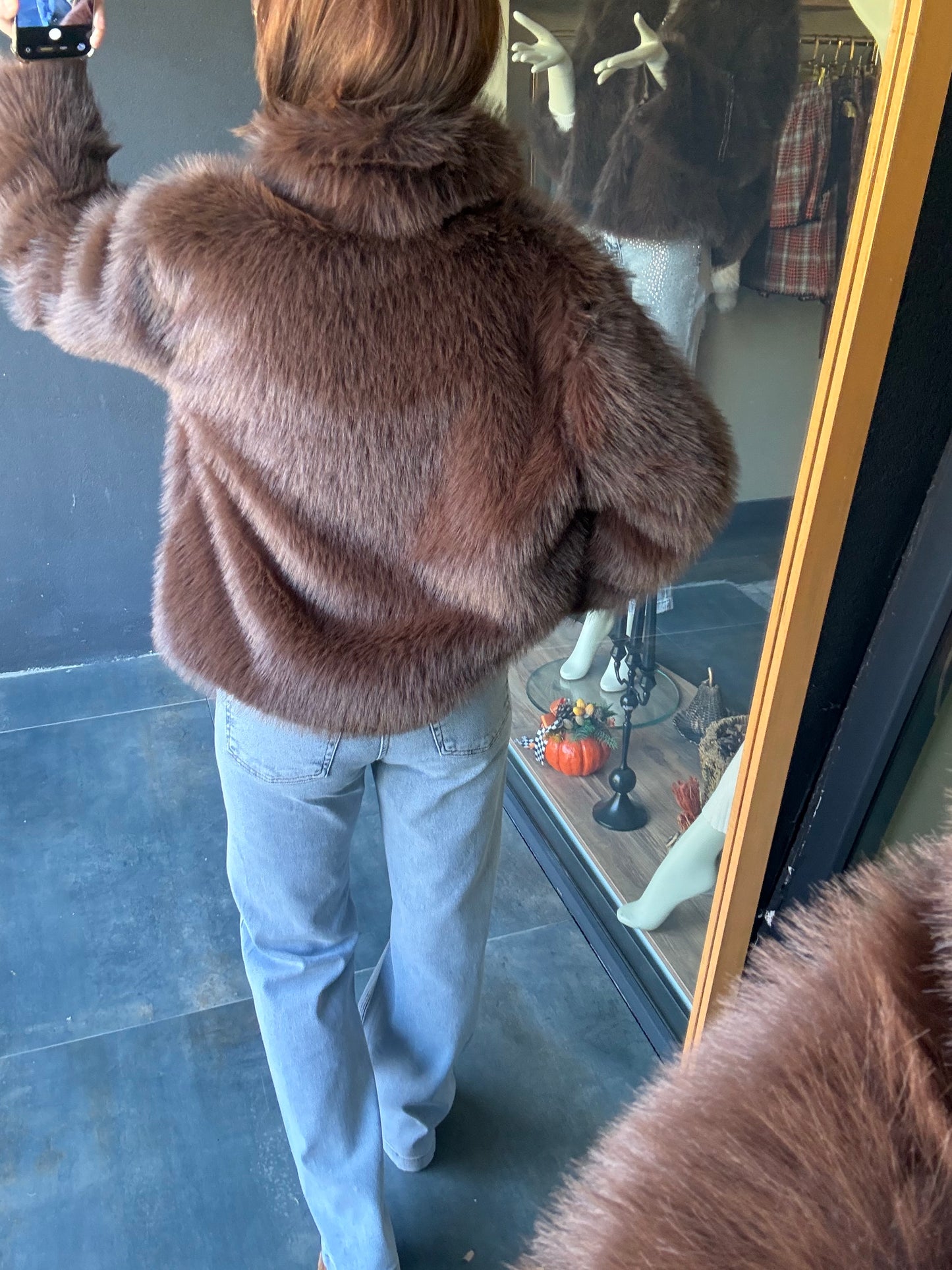 Tablo Kahve Luxury Kürk