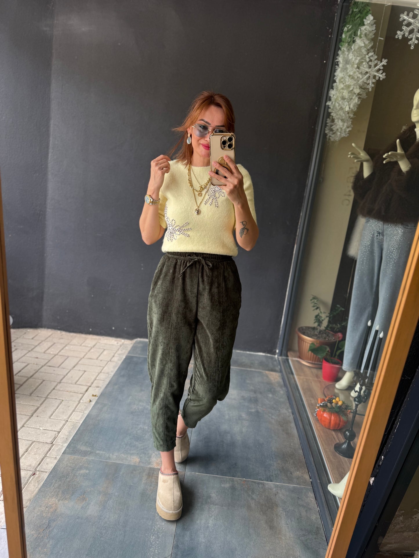 Harce Sarı Yumoş Triko