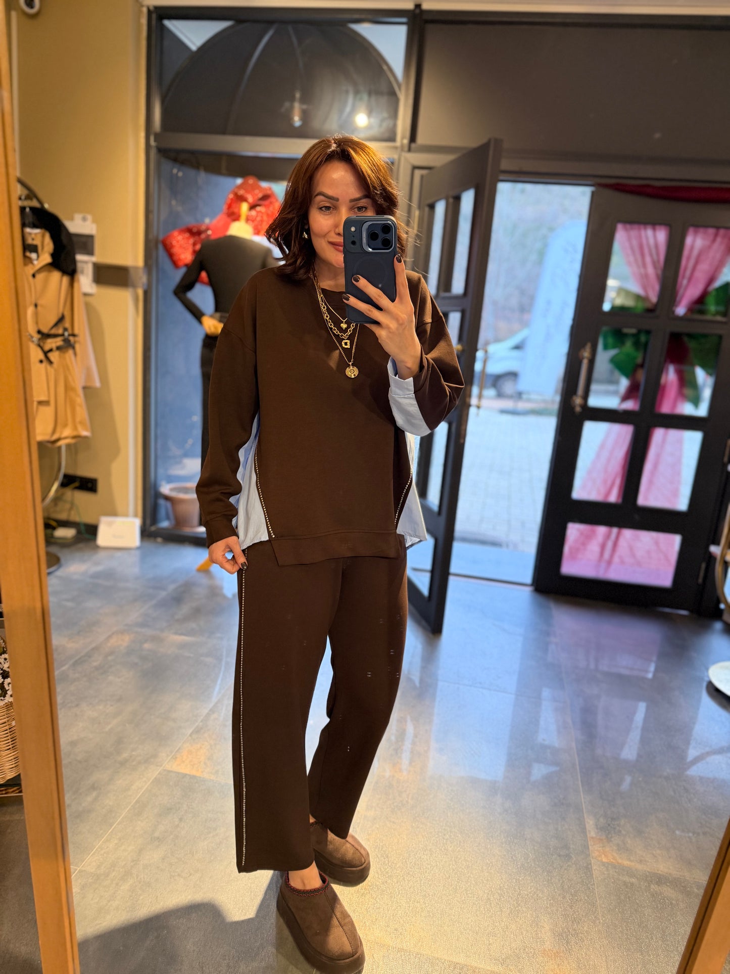 Peky Kahve Modal Takım