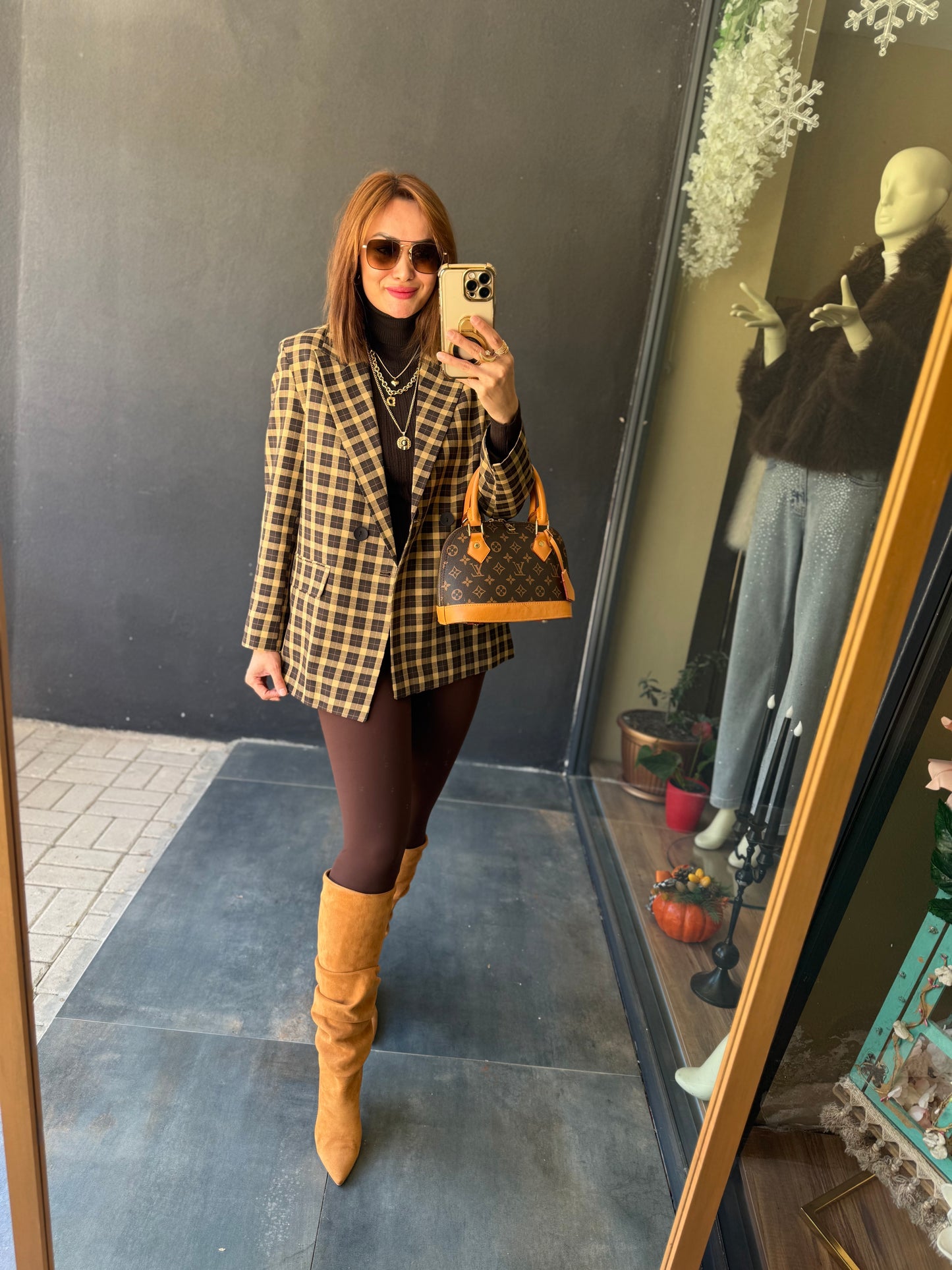 Wesy Kareli Vintage Blazer Ceket