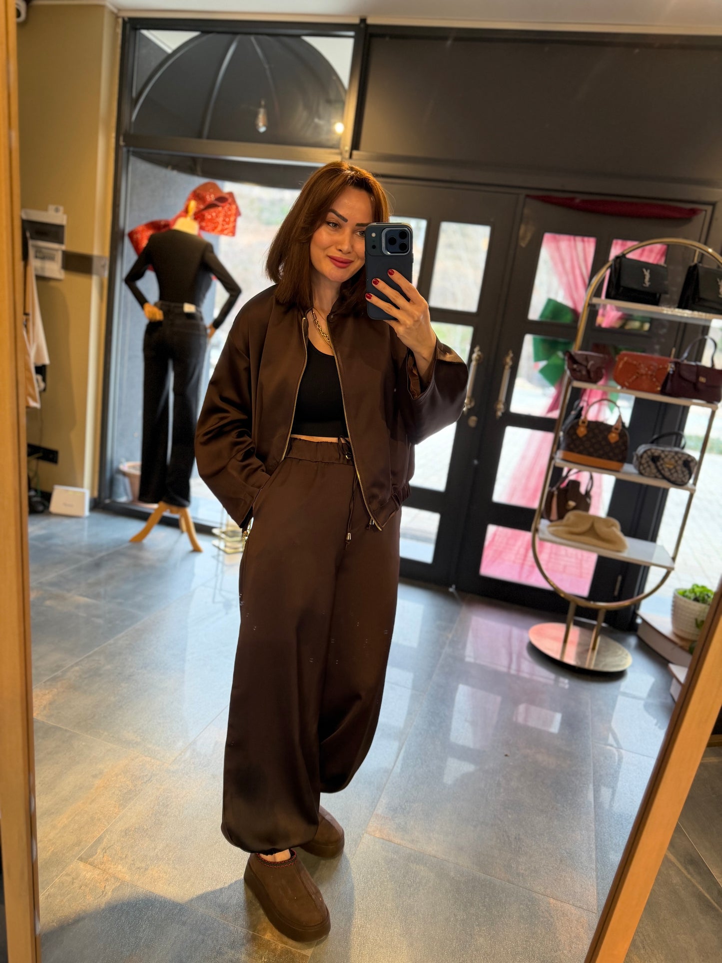 Norman Kahve Saten Takım