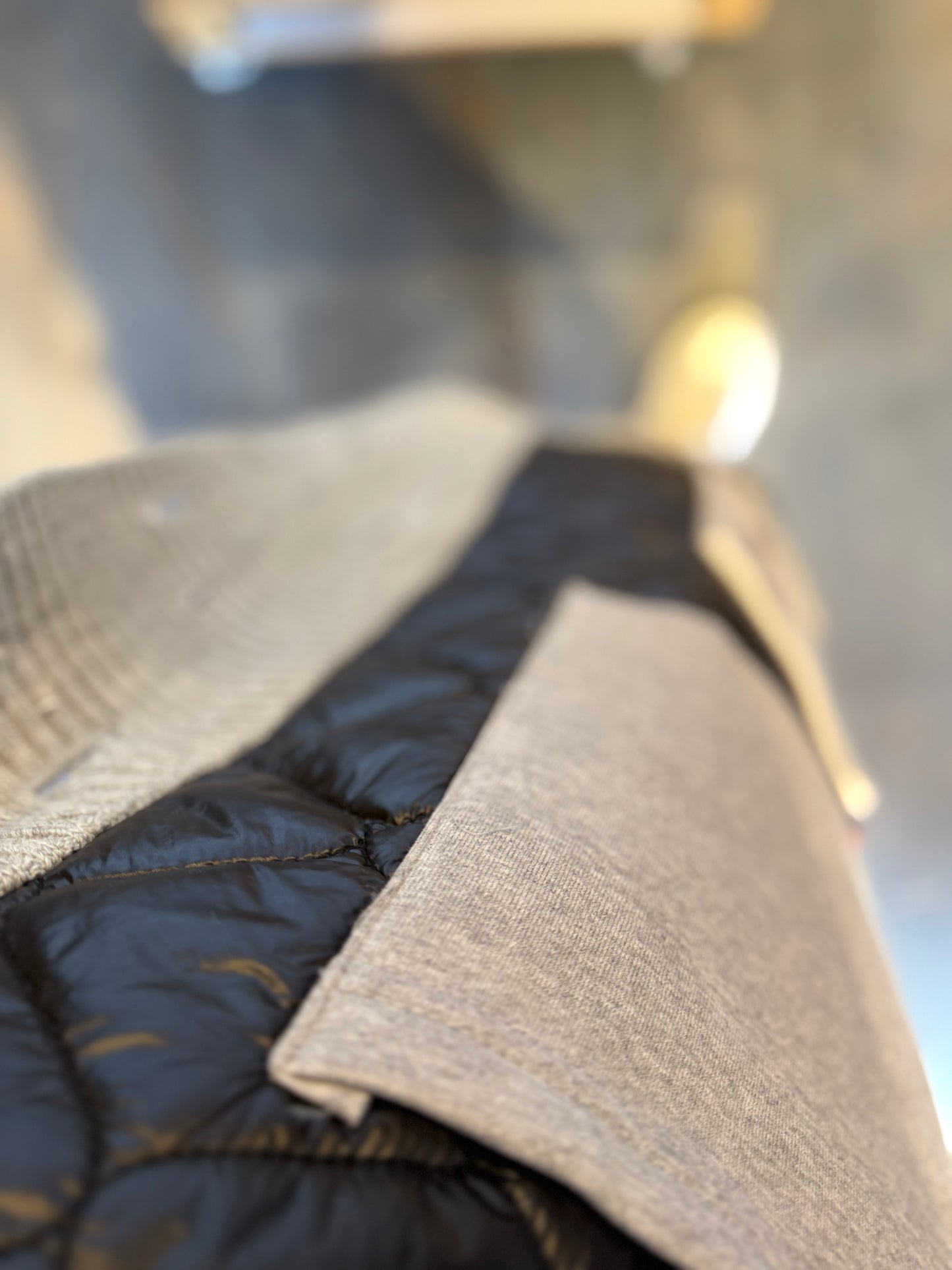 Linen Siyah Capitone Detay Hırka