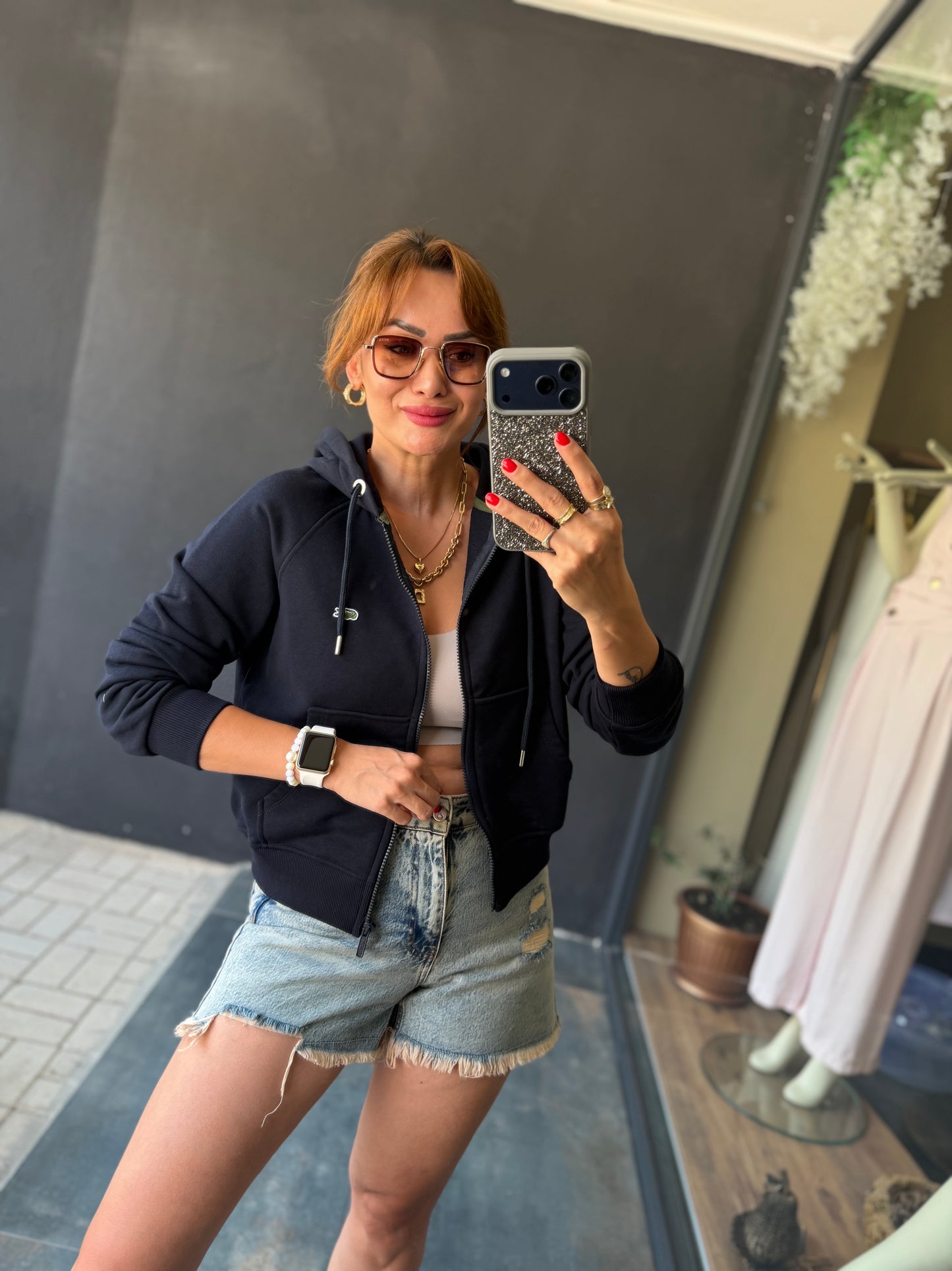 Rovika Lacivert Sweatshirt