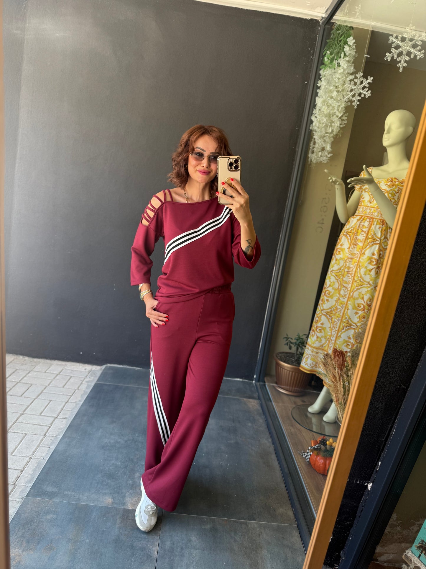 Aliz Bordo Modal Spor Takım