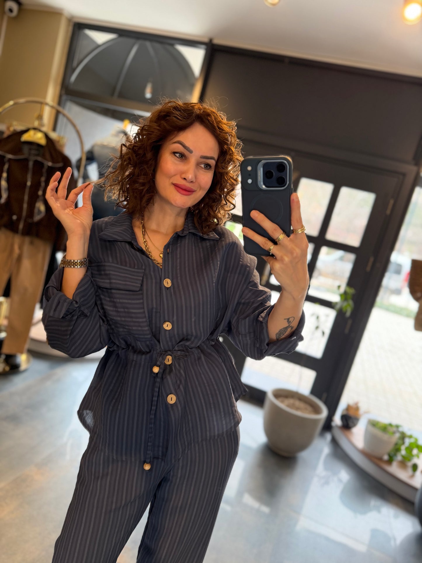 Sifona Mavi Tensel Takım