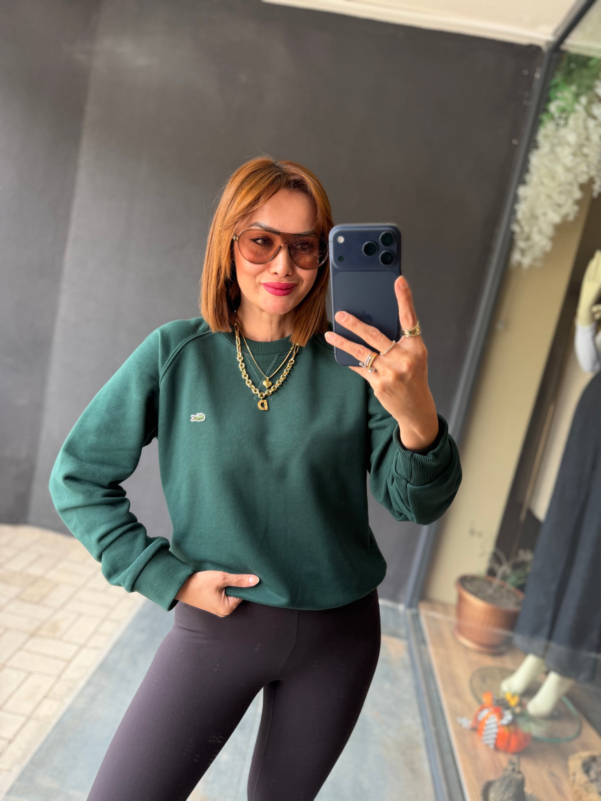 Aspen Yeşil Spor Sweat