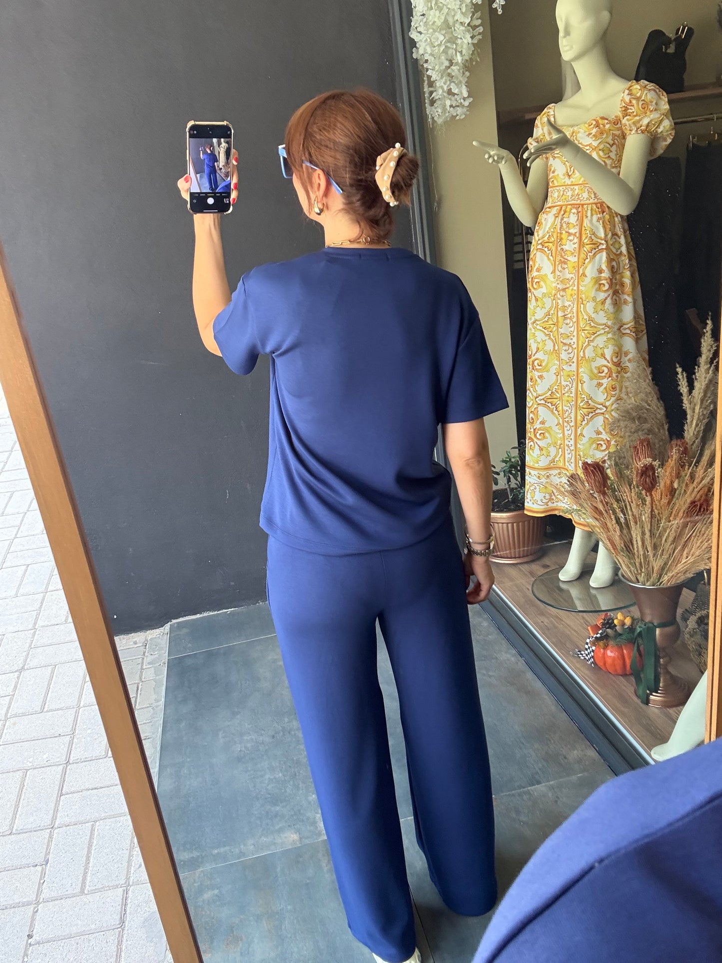 Latest Lacivert Modal Takım