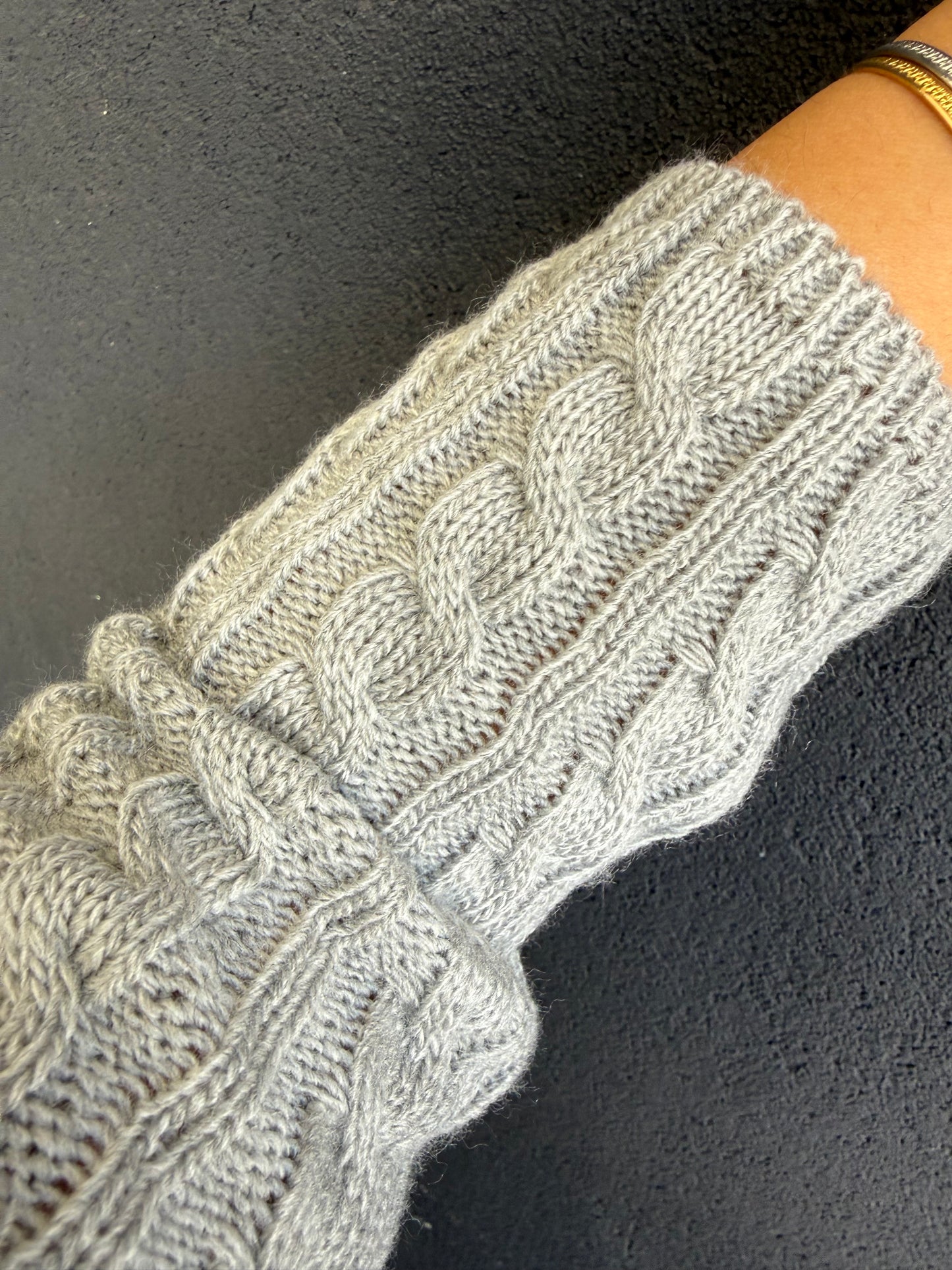 İkonic Gri Teddy Hırka