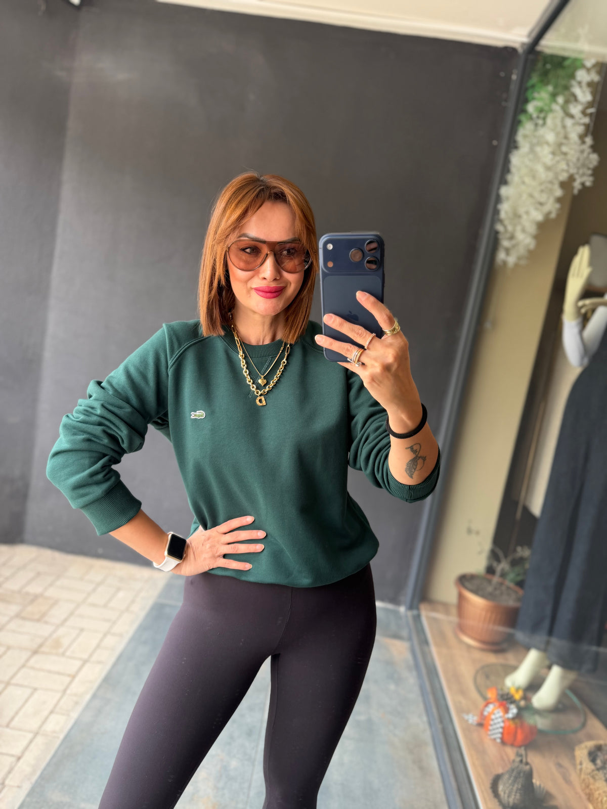 Aspen Yeşil Spor Sweat