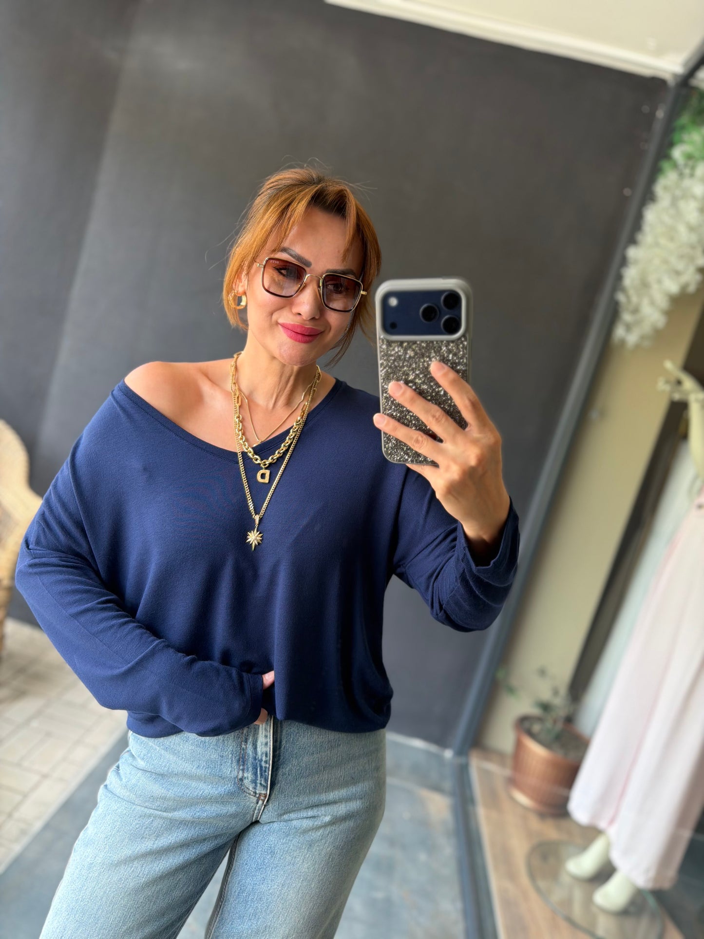 Rıvel Lacivert Yumoş Merserize
