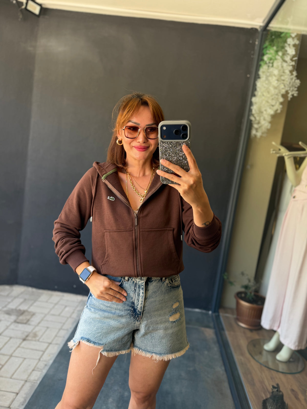 Rovika Kahverengi Sweatshirt