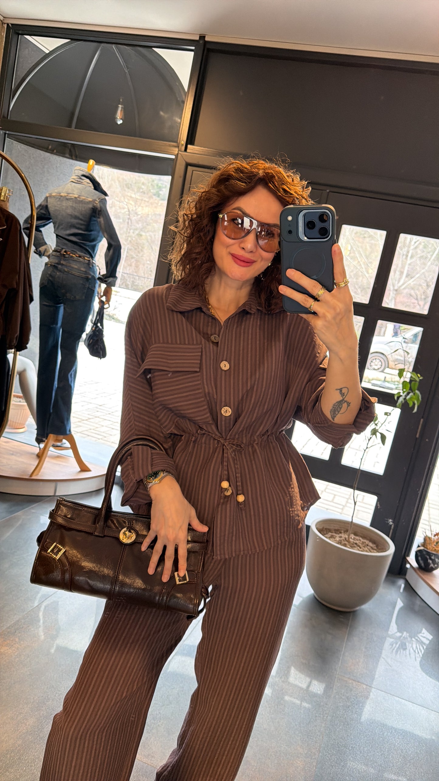 Sifona Kahve Tensel Takım