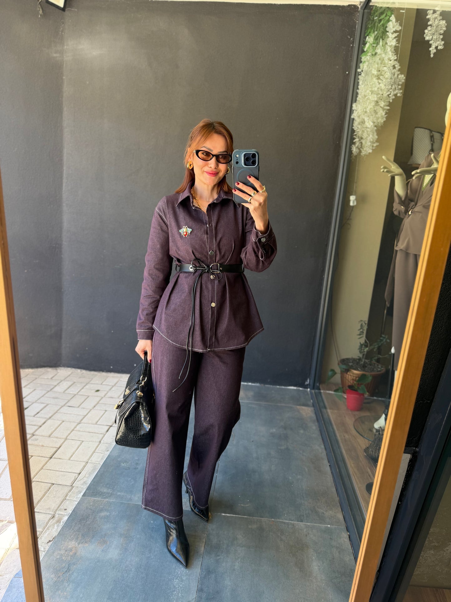 Entero Bordo Jean Takım