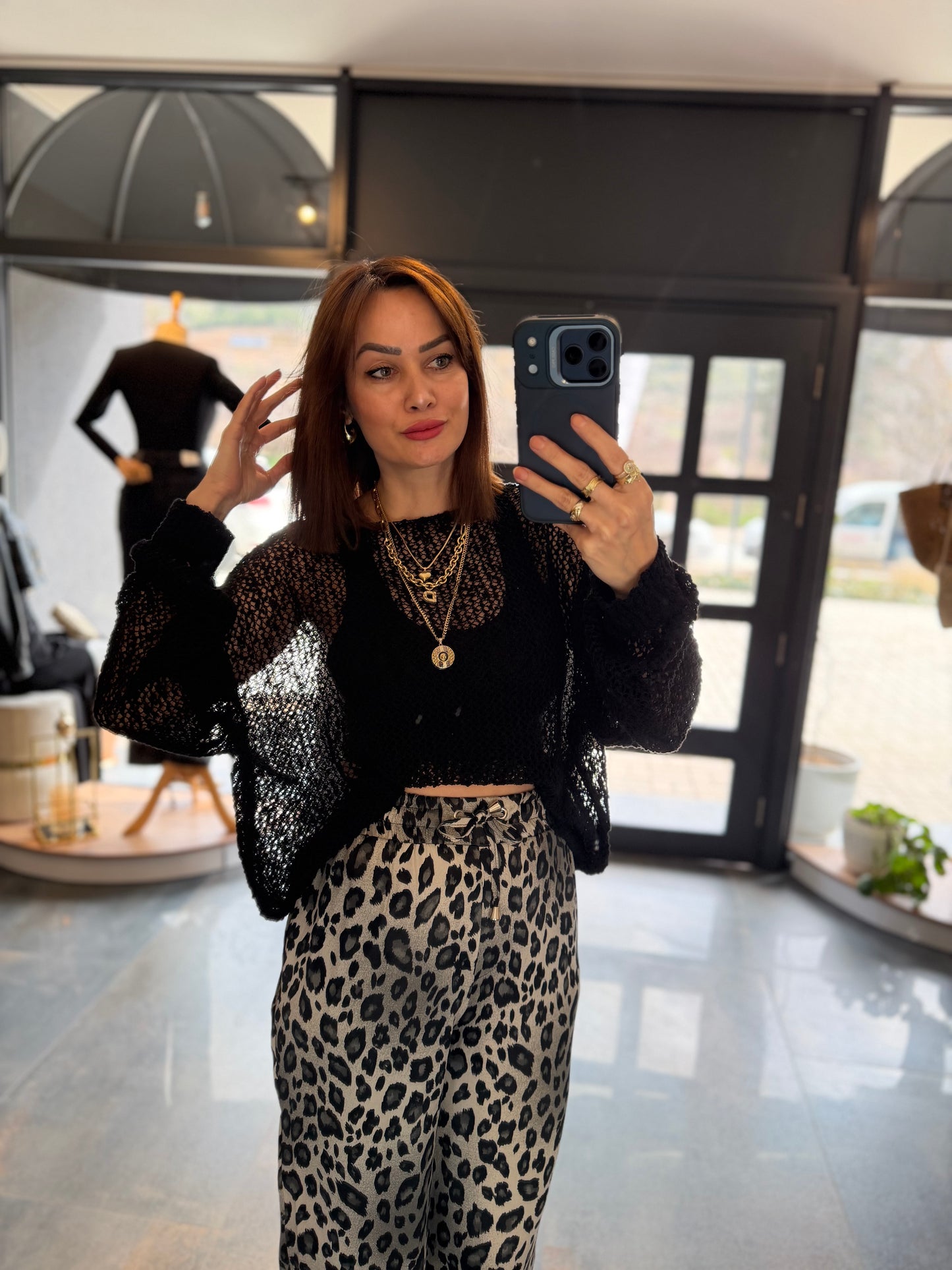 Gilgen Gri Leopar Takım