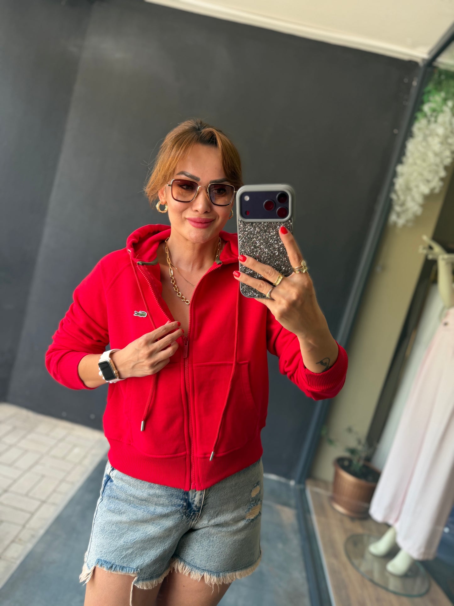 Rovika Kırmızı Sweatshirt