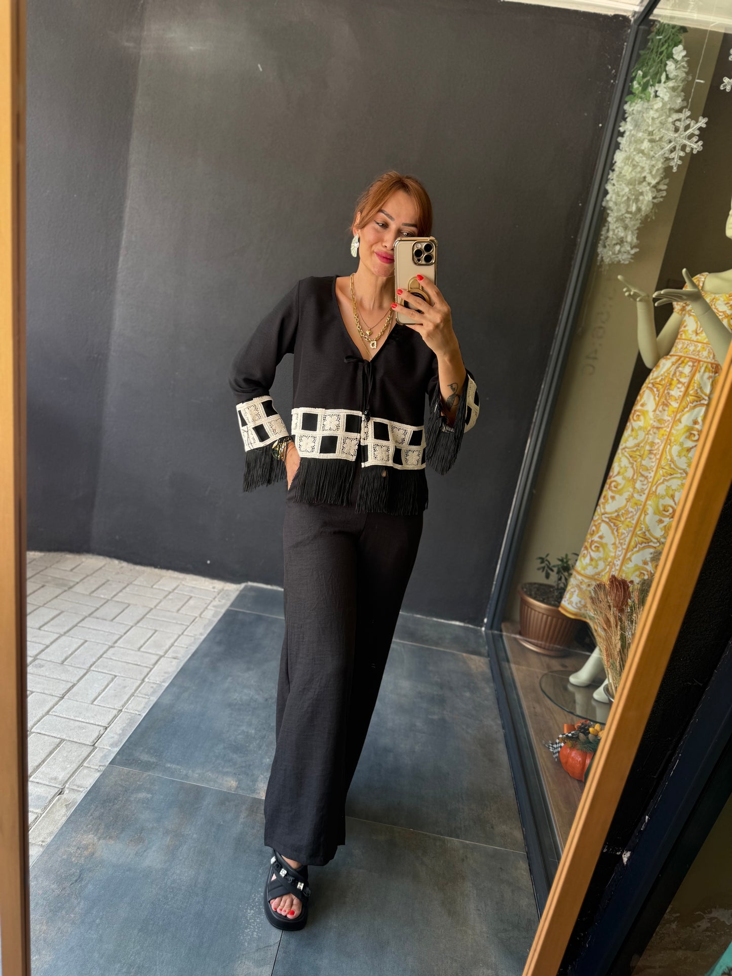 Whisk Püsküllü Pantolon & Ceket Takım