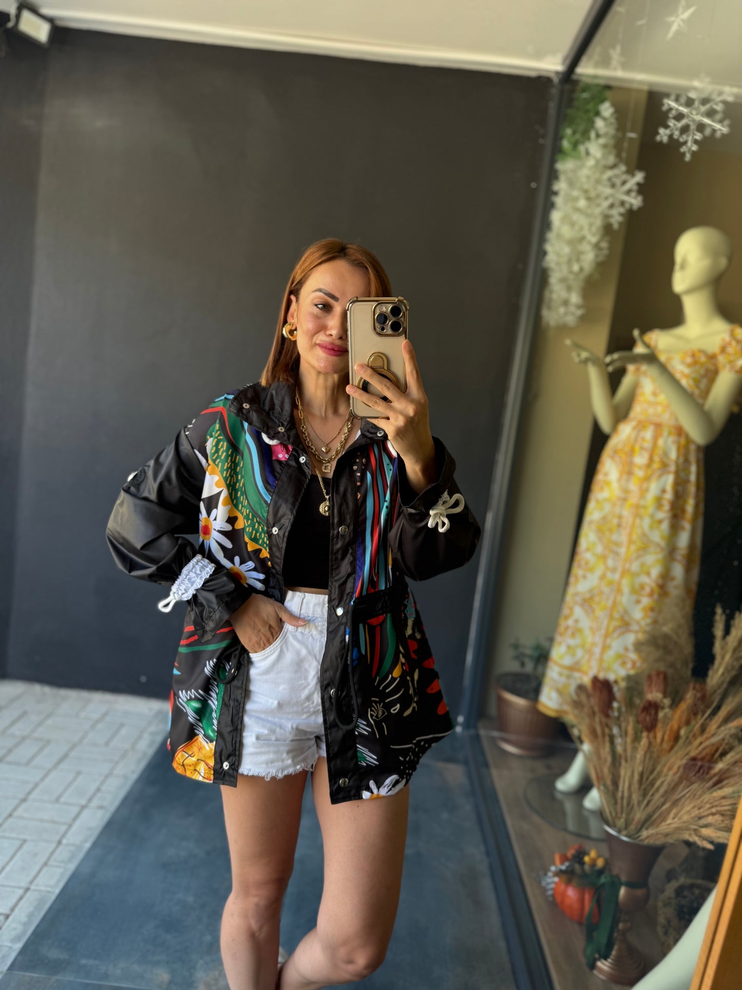 S.c.h Siyah Trenchoat